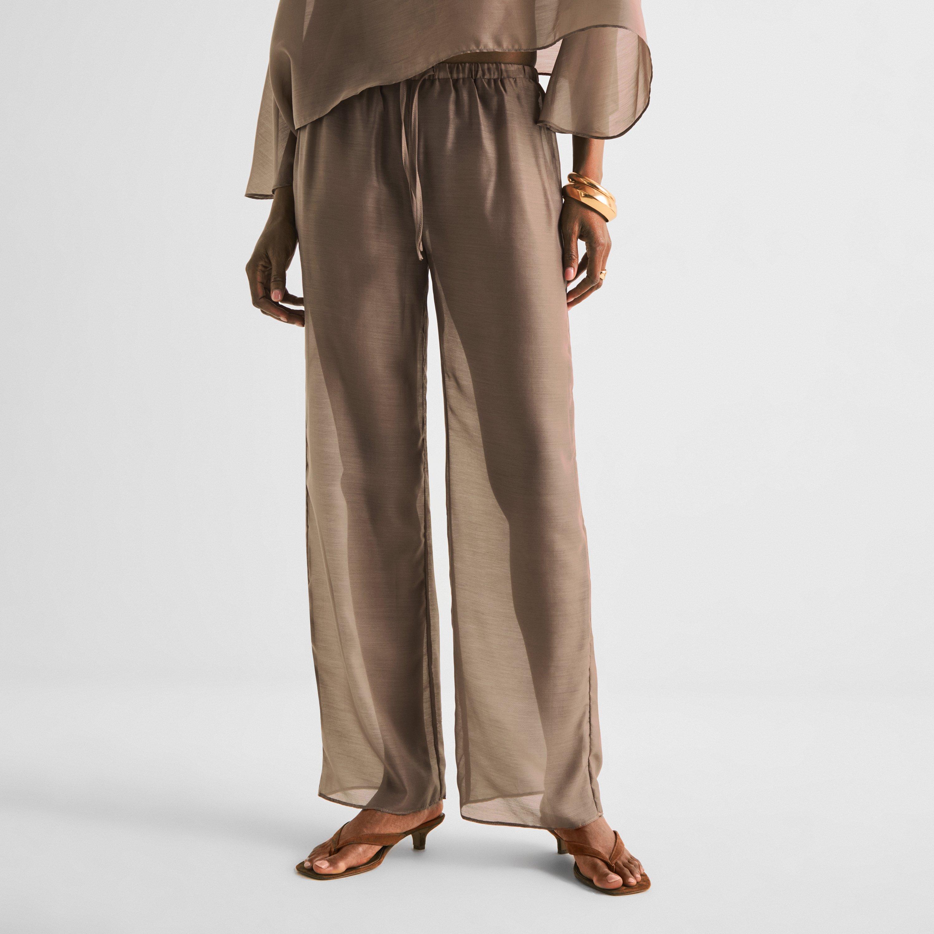 Brown - 4th and Reckless - Women's Shar Trousers Kaftan - 3