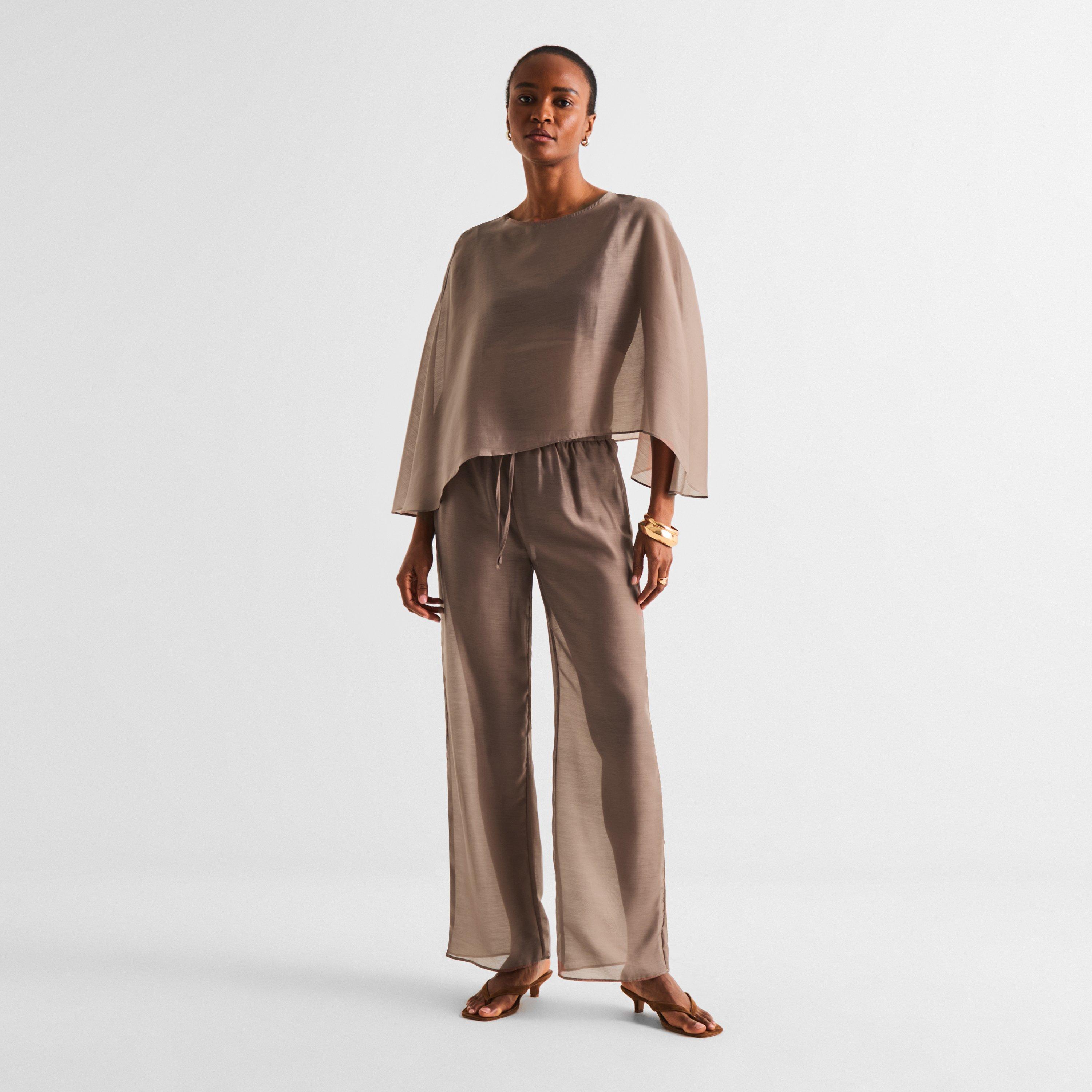 Brown - 4th and Reckless - Women's Shar Trousers Kaftan - 6