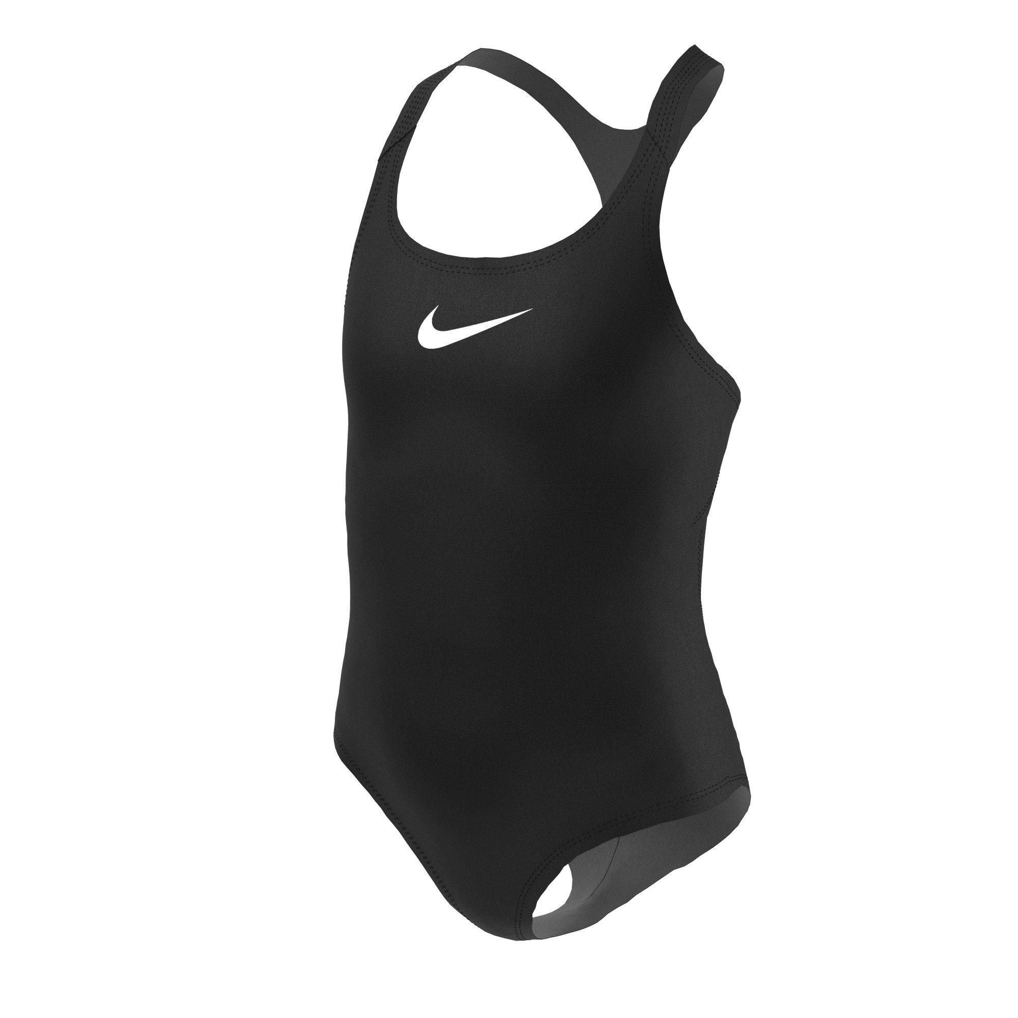 Schwarz - Nike - Swoosh Swimsuit Junior Girls - 2