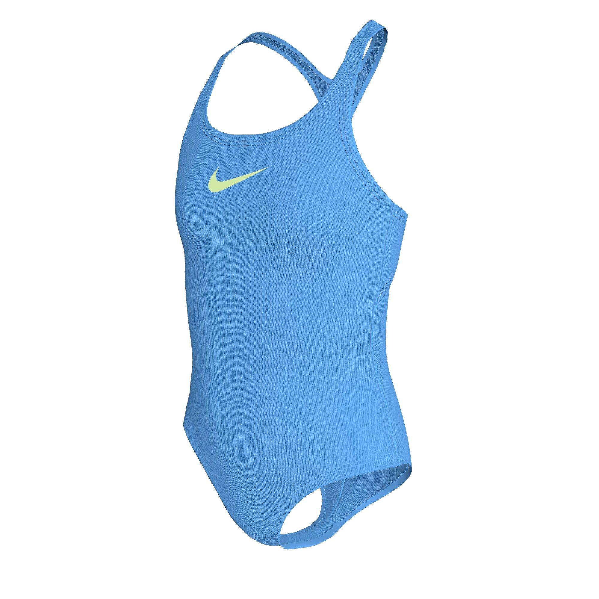 University Blue - Nike - Swoosh Swimsuit Junior Girls - 2