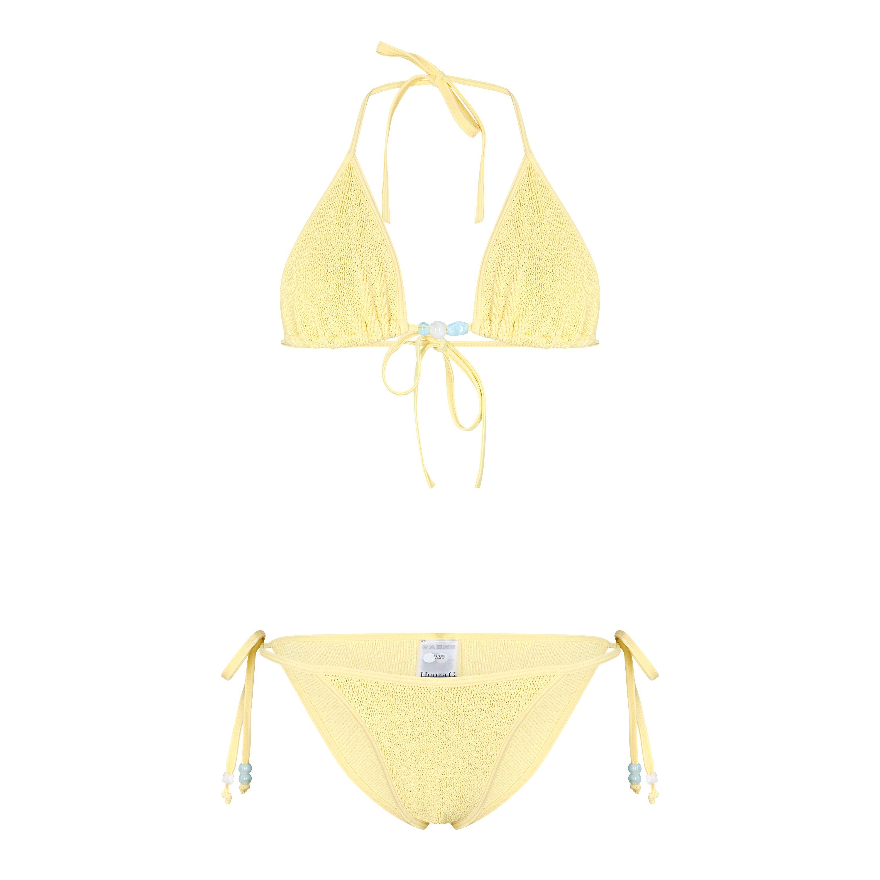 Hunza G Hunza G Gina Beaded Ld63 - Butter