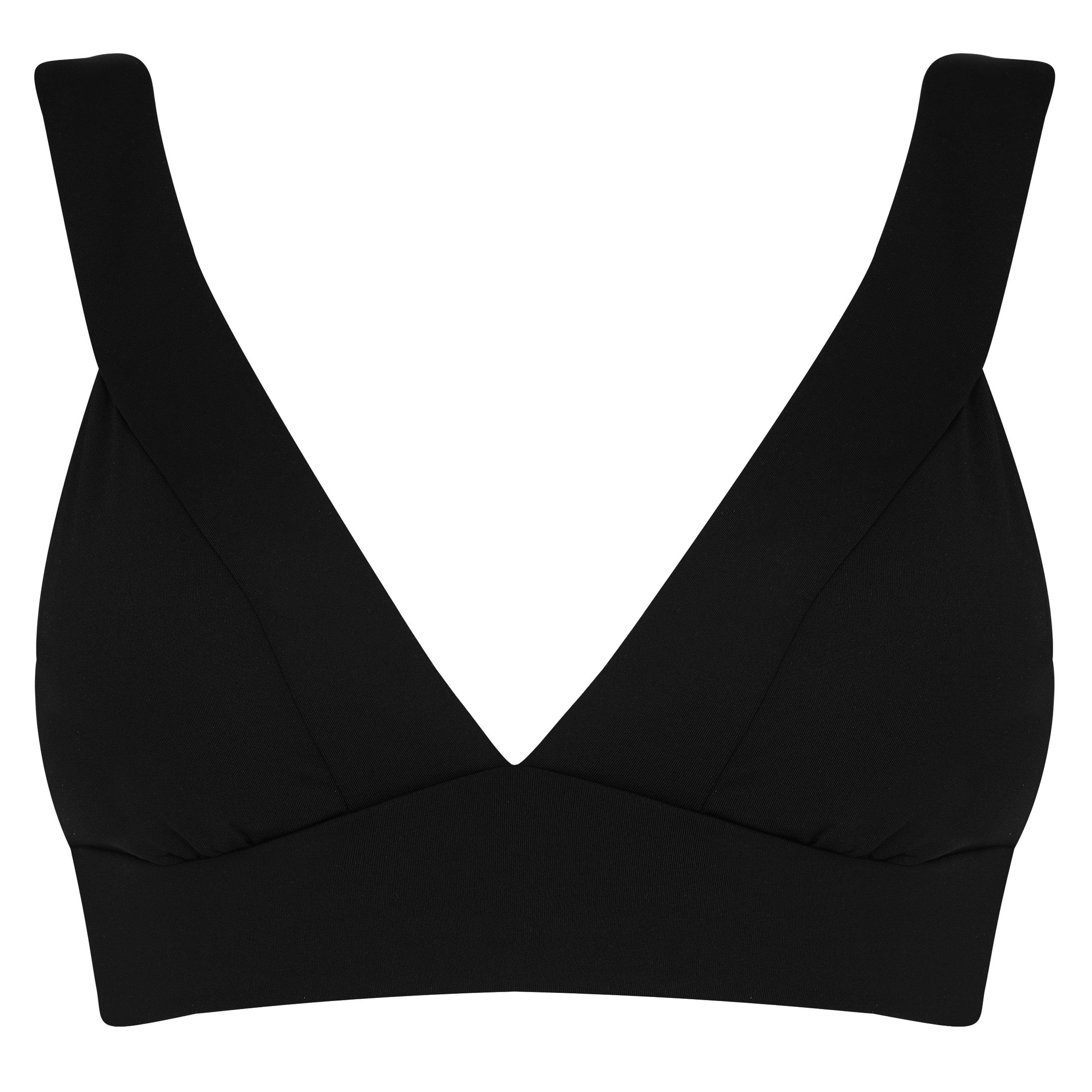 Negro - Seafolly - Banded Bra - 5