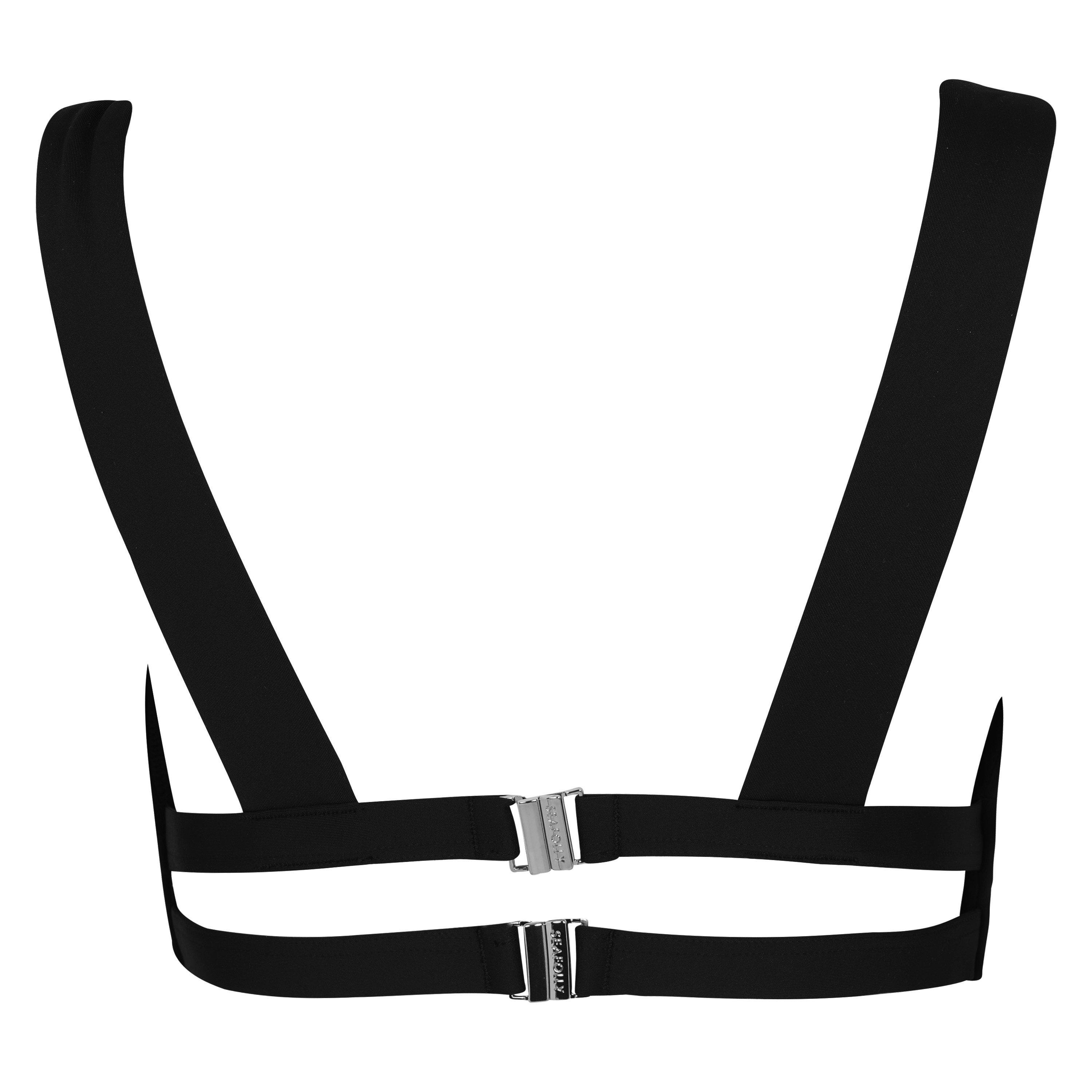 Negro - Seafolly - Banded Bra - 6
