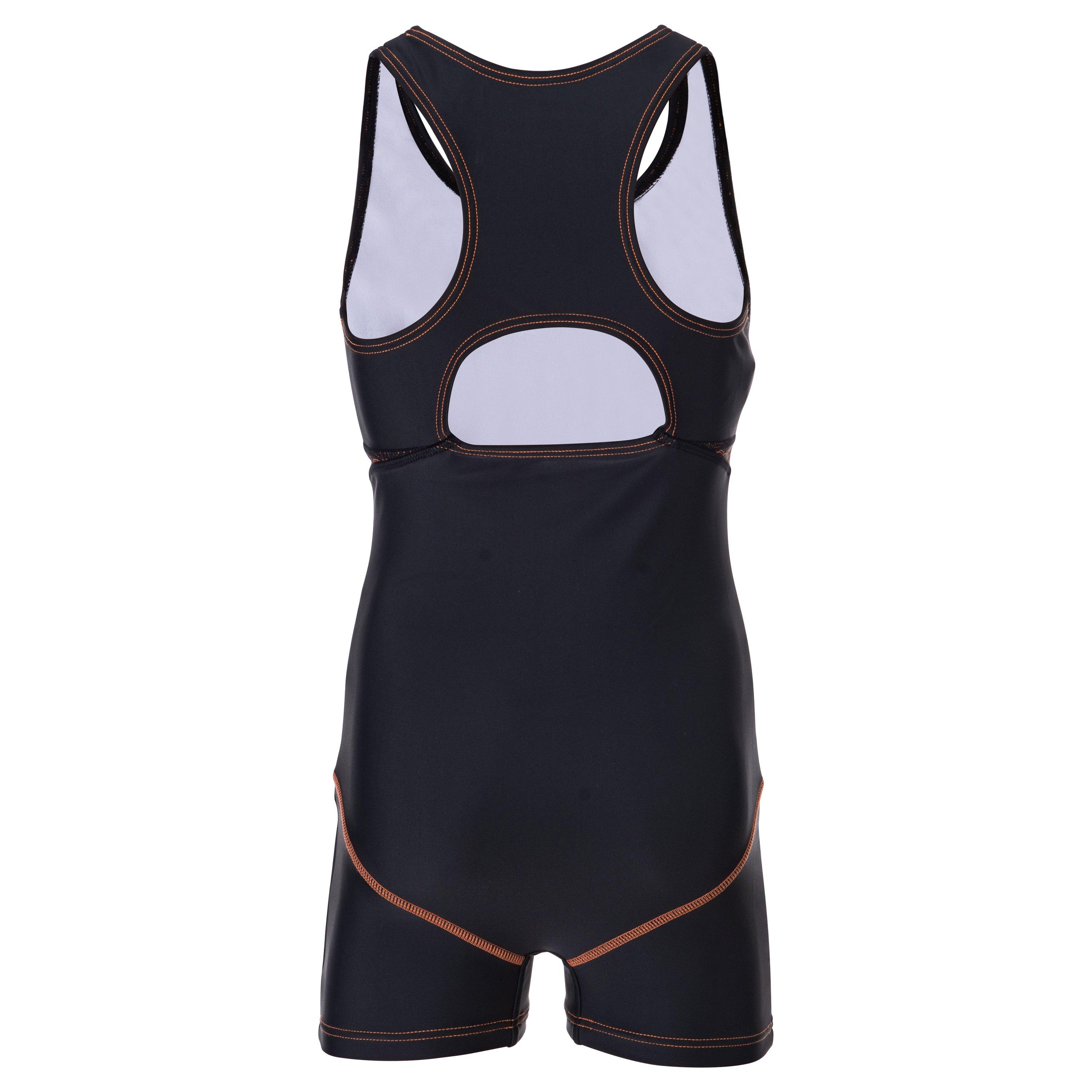 Noir - Slazenger - Boyleg Swimsuit Junior Girls - 2