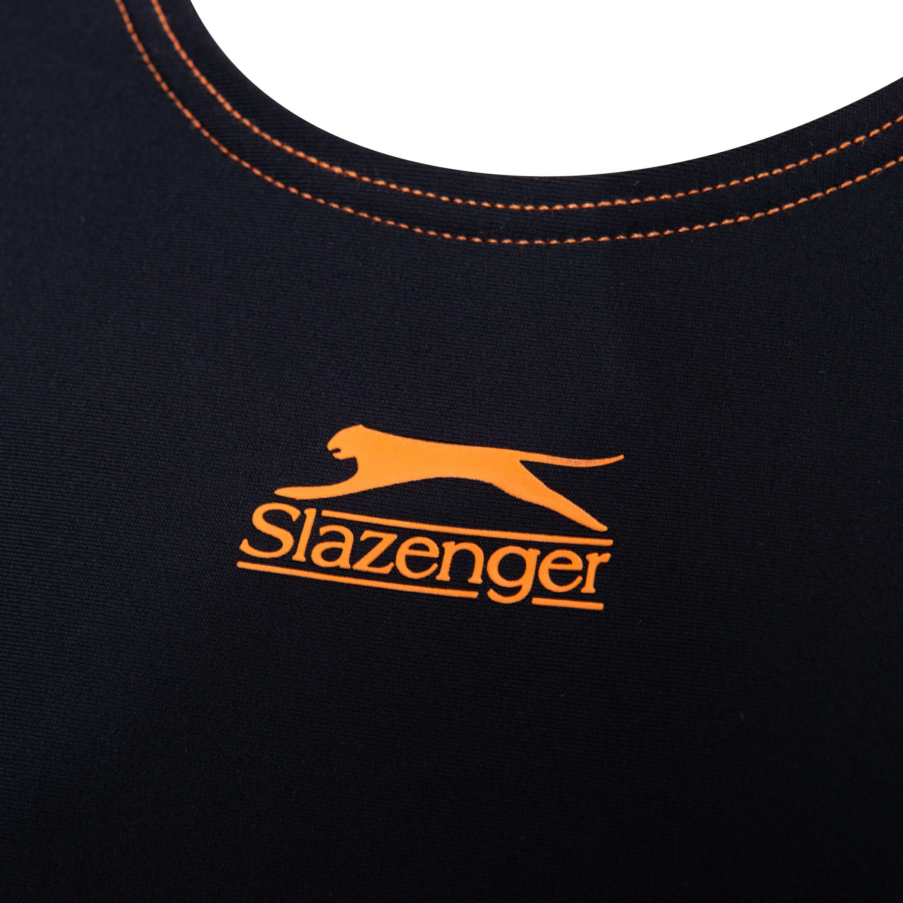 Noir - Slazenger - Boyleg Swimsuit Junior Girls - 4