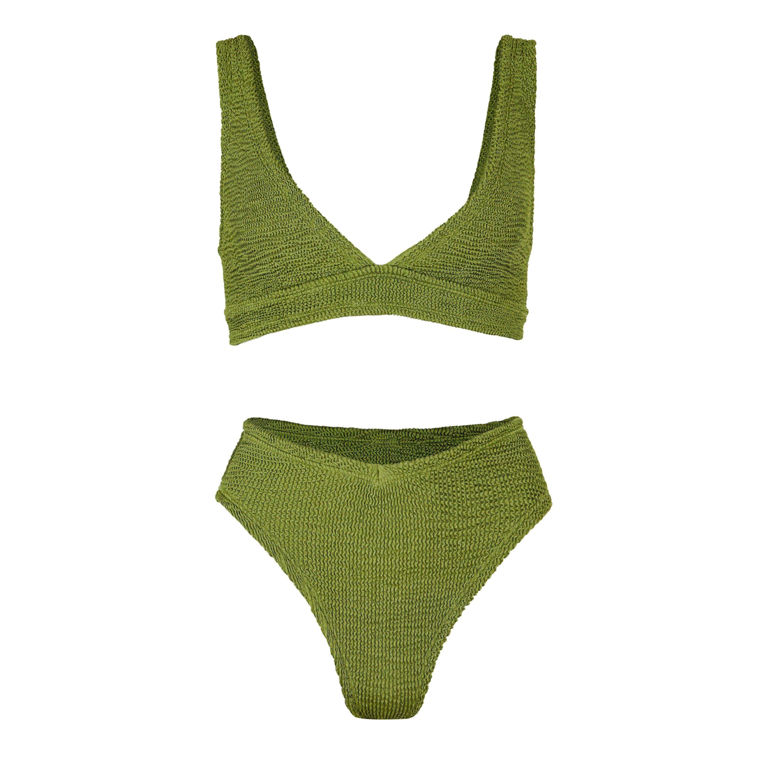 Metallic Moss - Hunza G - Angel Bikini - 1