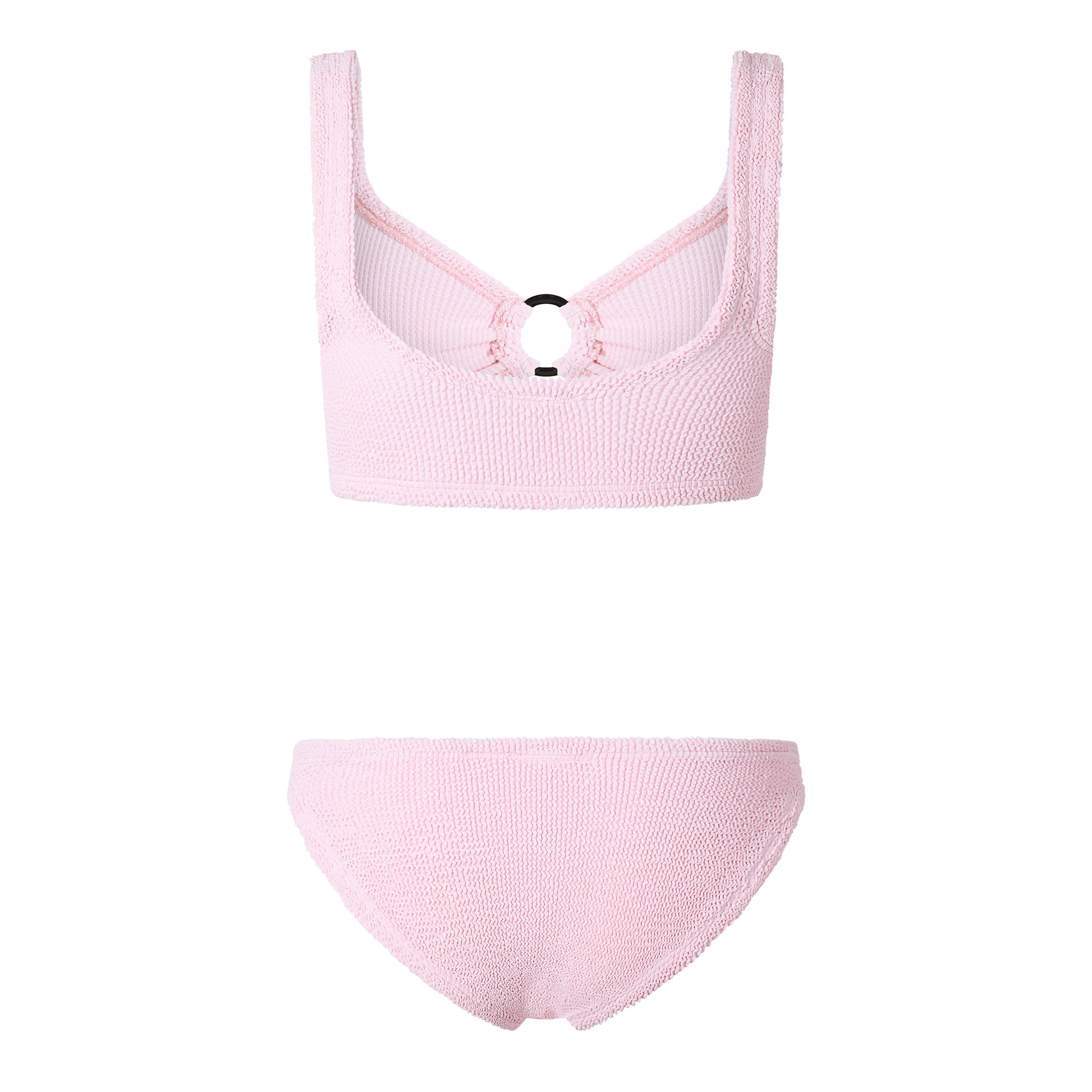 Ballet Pink - Hunza G - Women's Julia Gold Bikini Set - 2