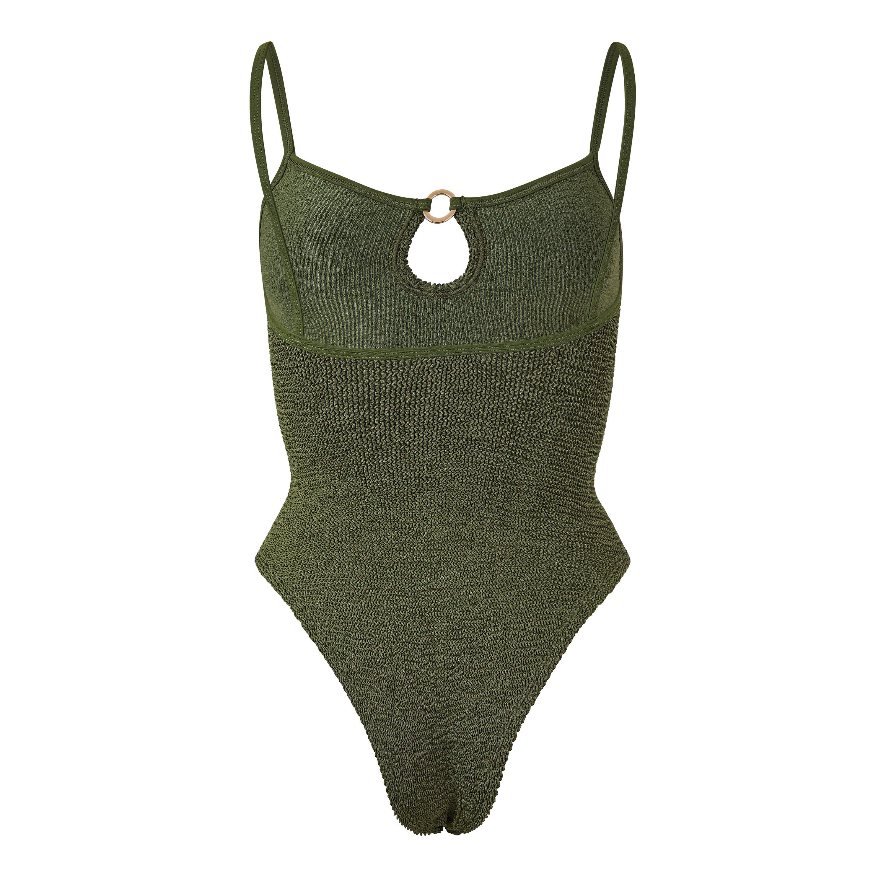 Metallic Khaki - Hunza G - Toni Swim - 2
