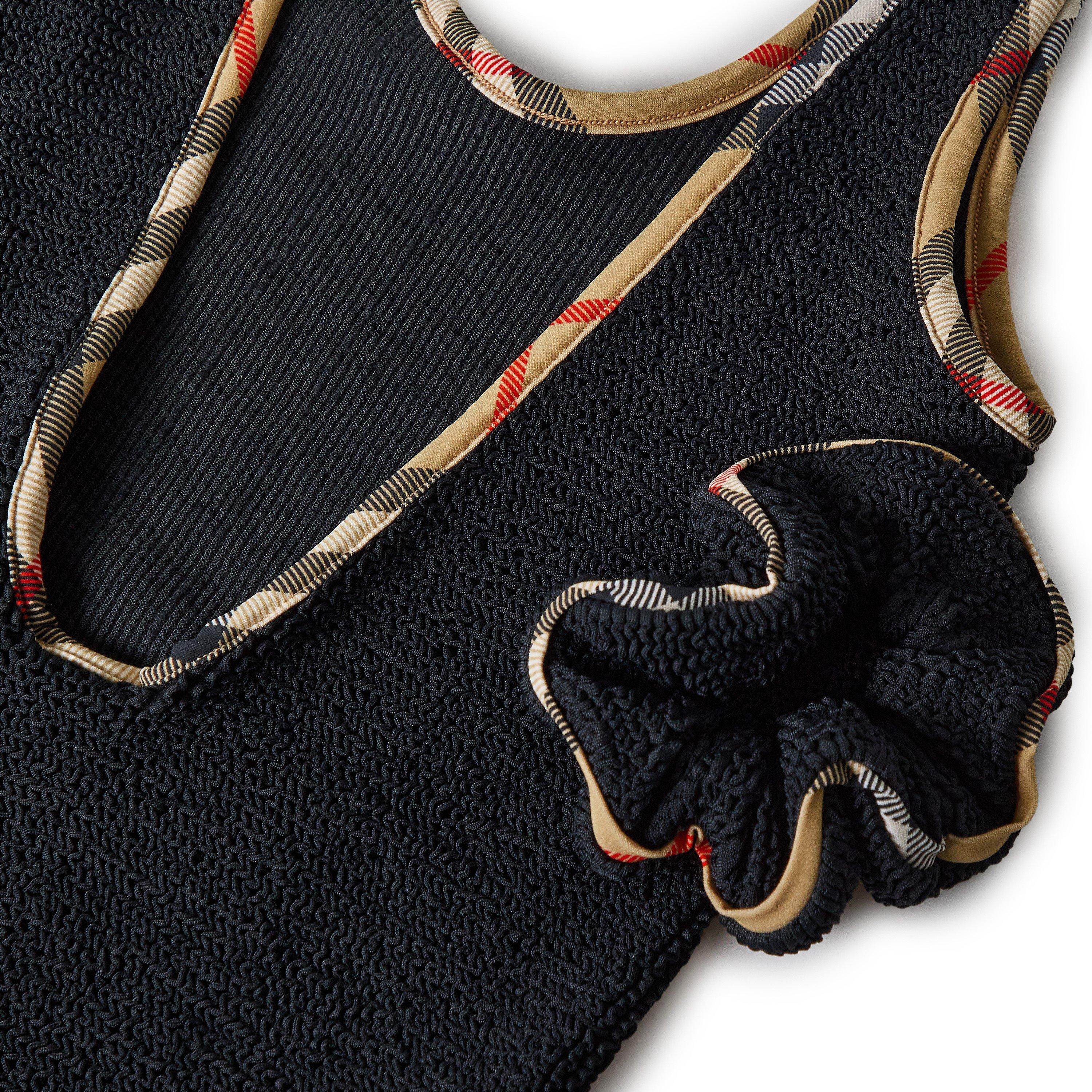 Black - Burberry X Hunza G - Womens x Hunza G Faye Swimsuit - 5