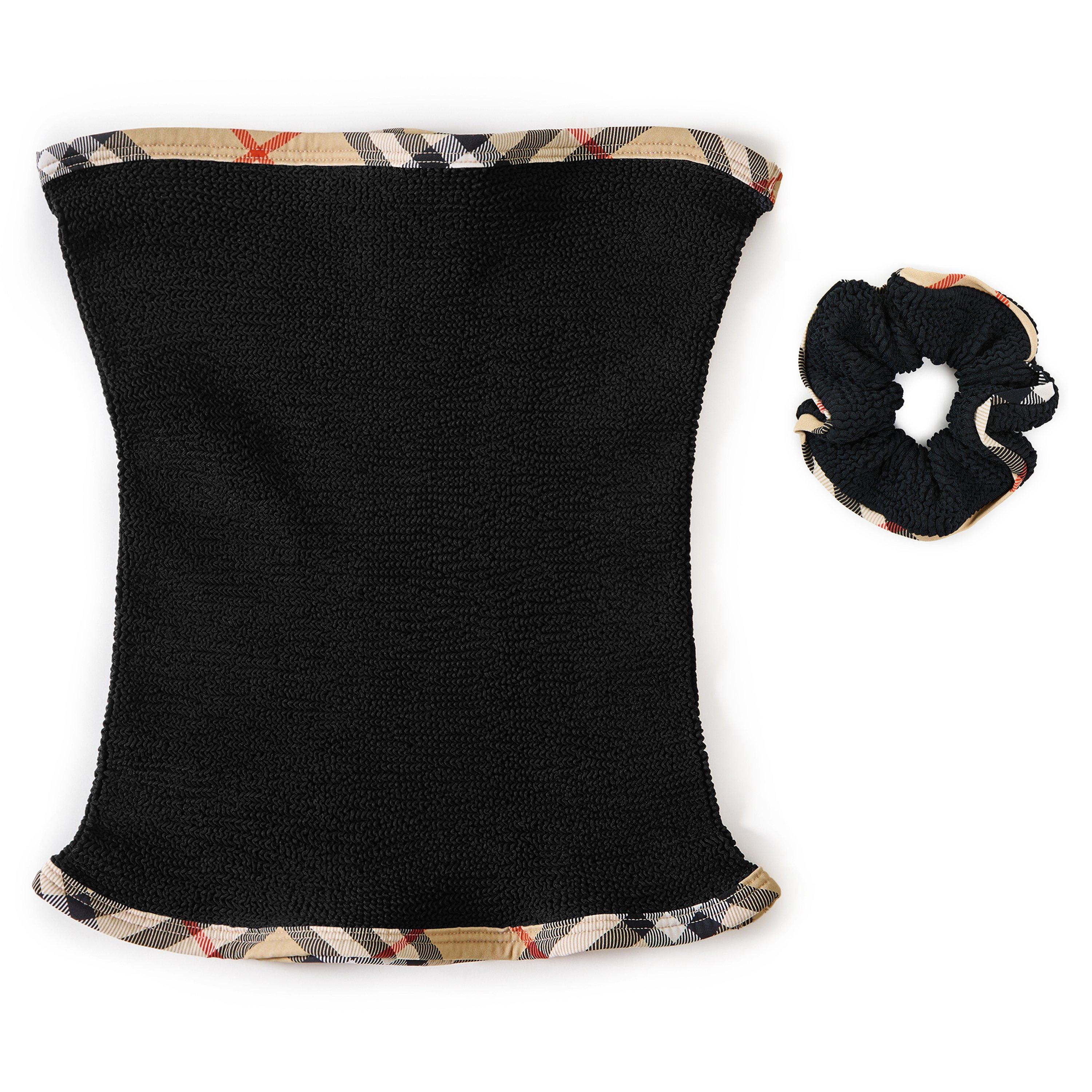 Black - Burberry X Hunza G - Womens x Hunza G Devyn Swim Skirt - 1