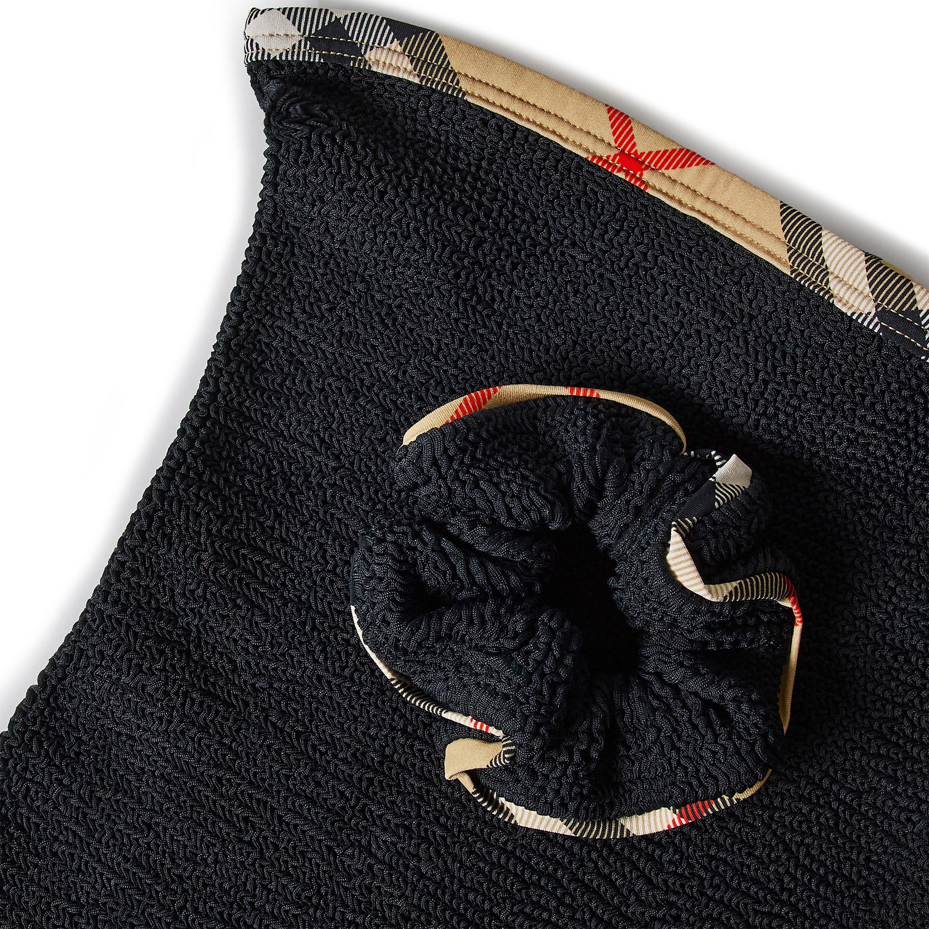 Black - Burberry X Hunza G - Womens x Hunza G Devyn Swim Skirt - 5