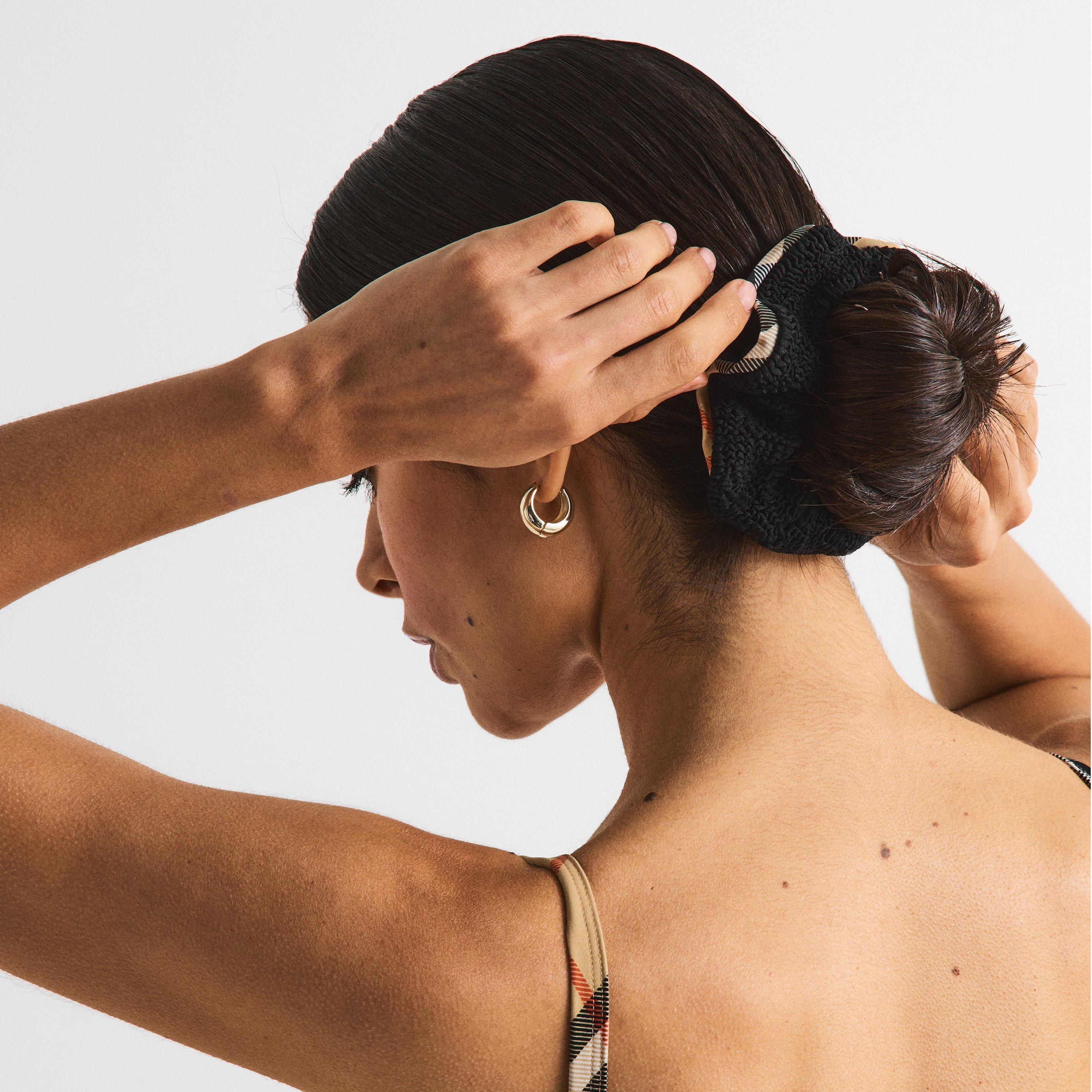 Black - Burberry X Hunza G - Womens x Hunza G Devyn Swim Skirt - 6