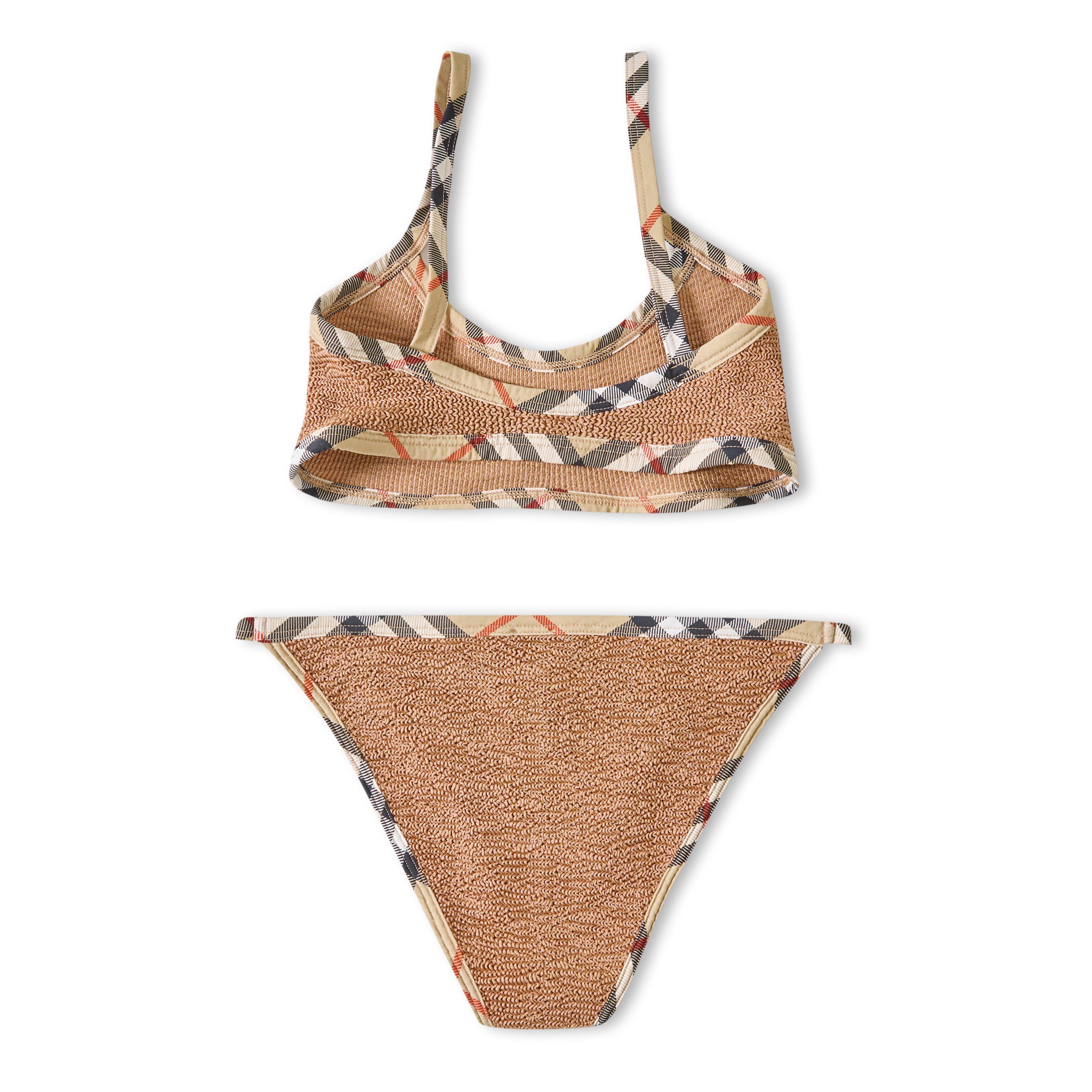 Metallic Cocoa - Burberry X Hunza G - Womens x Hunza G Tyler Bikini - 2