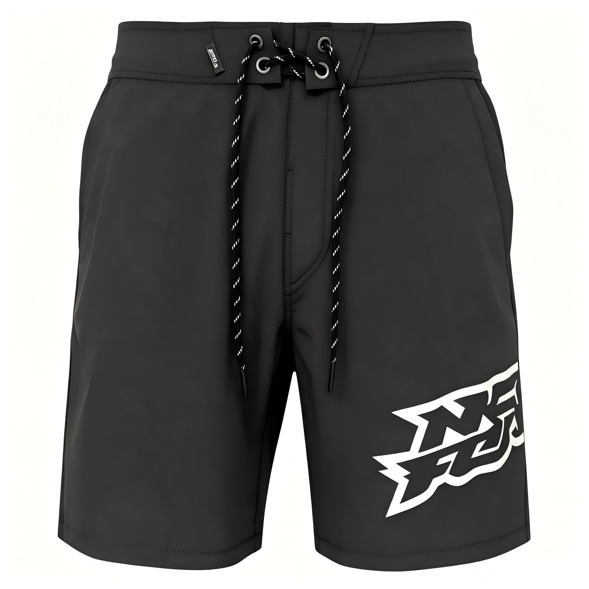 Black/Reflect - No Fear - No Fear Swim Shorts Mens - 1