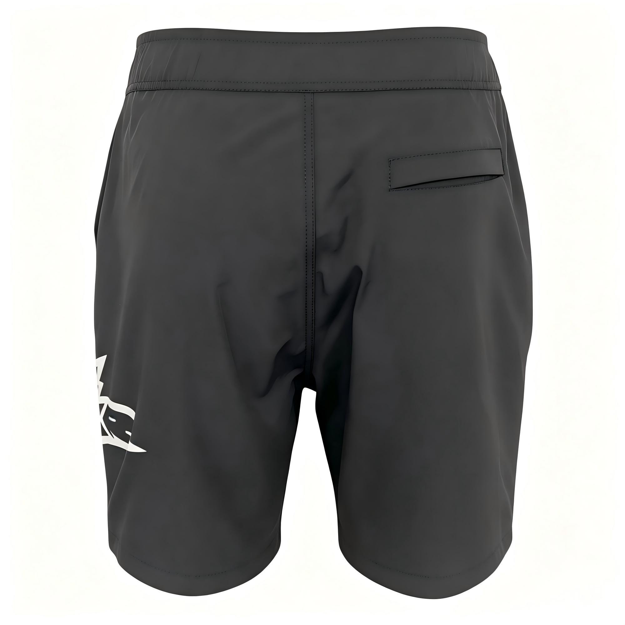 Black/Reflect - No Fear - No Fear Swim Shorts Sn05 - 3