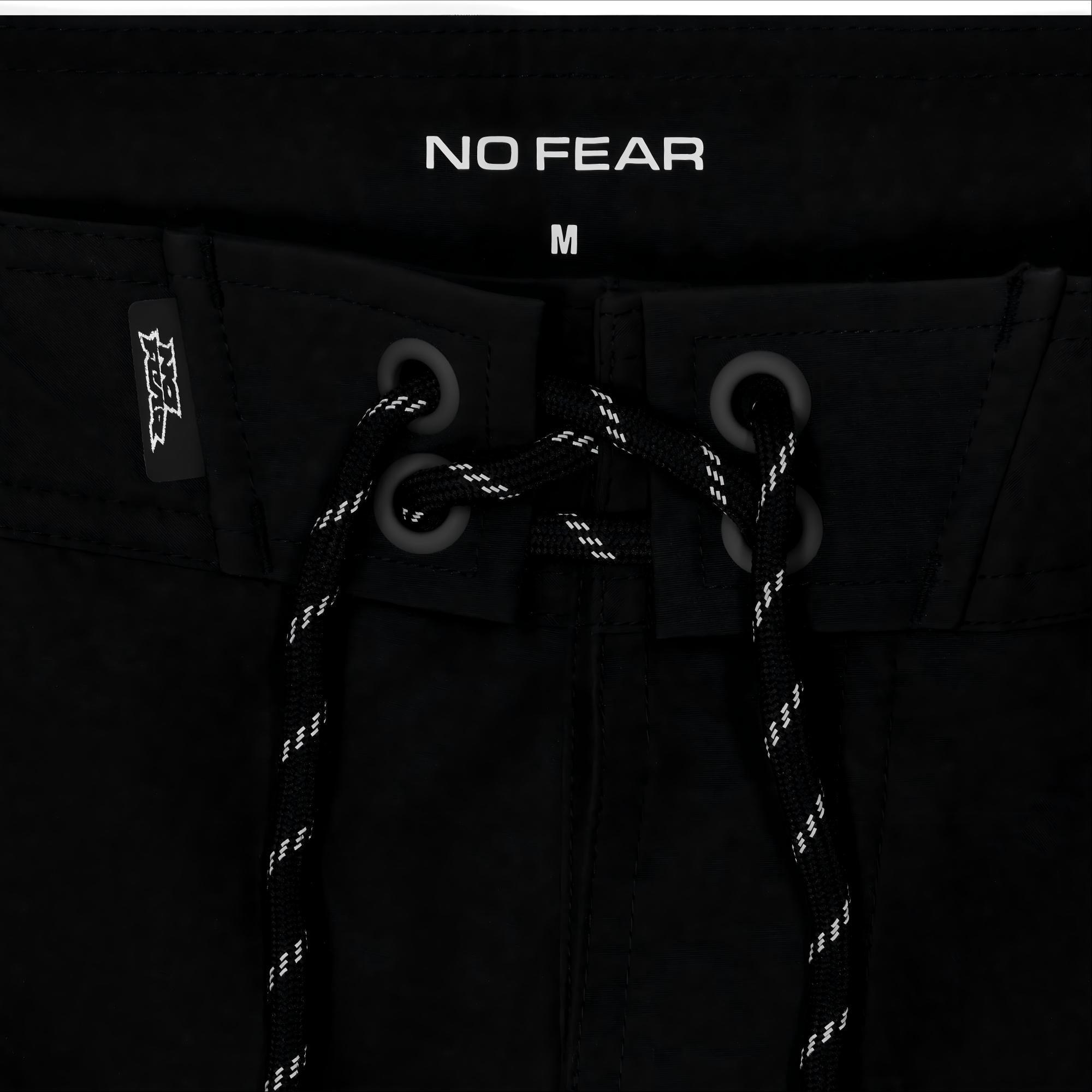 Black/Reflect - No Fear - No Fear Swim Shorts Mens - 4