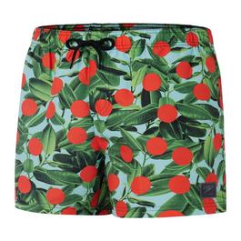 Speedo diane von furstenberg shiana linen blend shorts