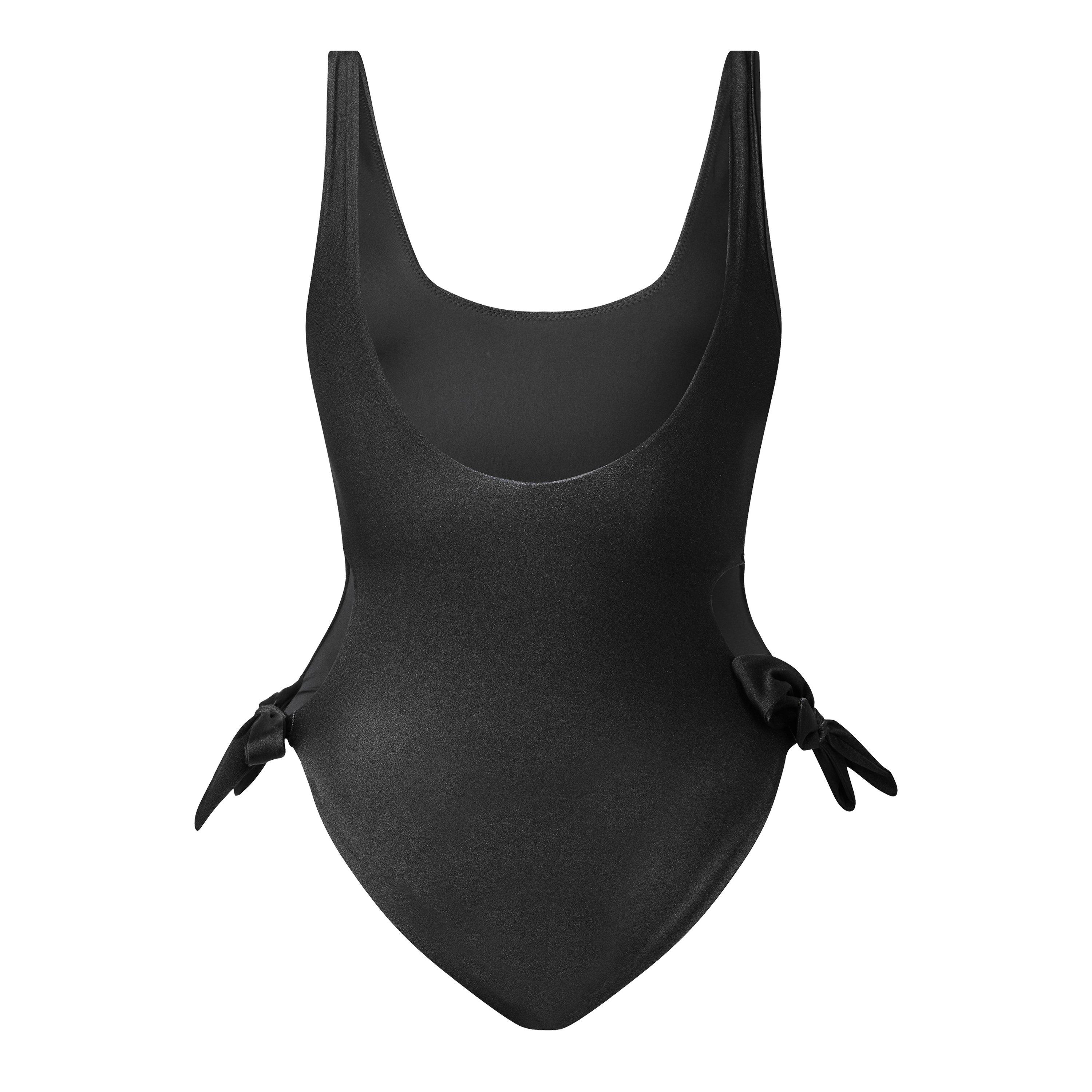 Multi Black - Chloe - Women's MB33 Scoop Neck Swimsuit - 2