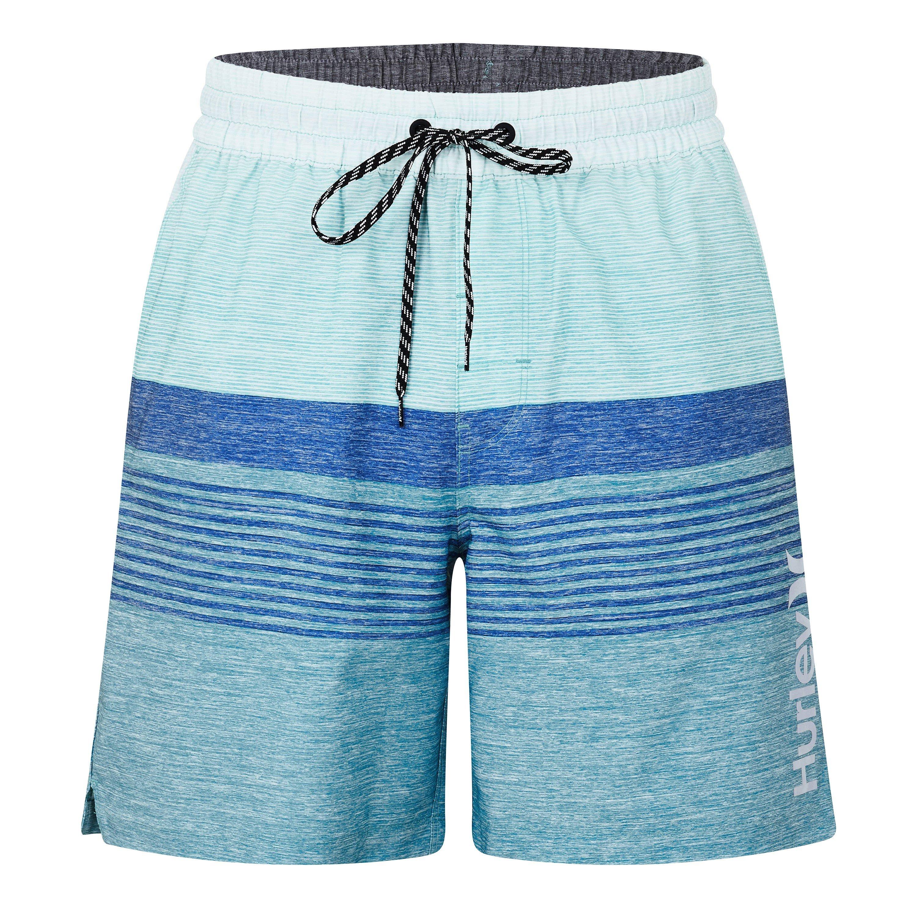Hurley Men's Swim Shorts - Sky/Pewter - Medium