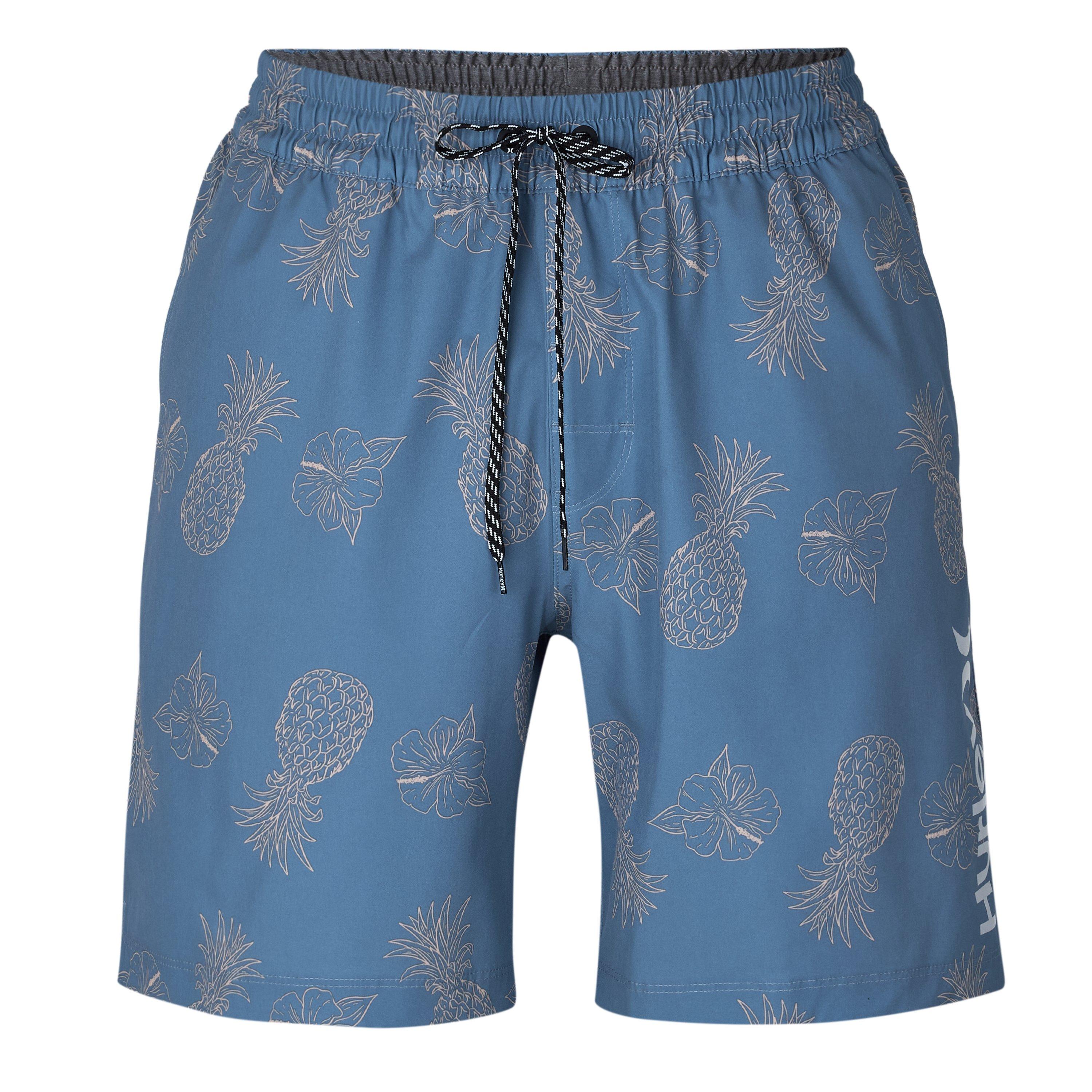 Hurley Men's Swim Shorts - Pineapple - Medium