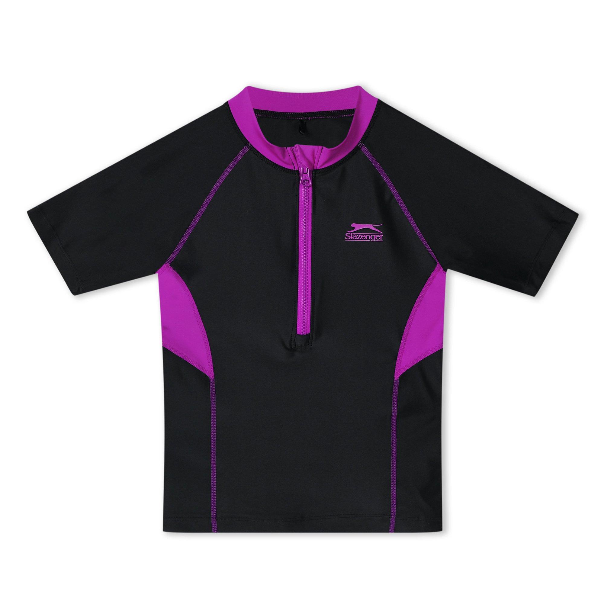 Black/Pink - Slazenger - 2 Piece Swimsuit Juniors - 2
