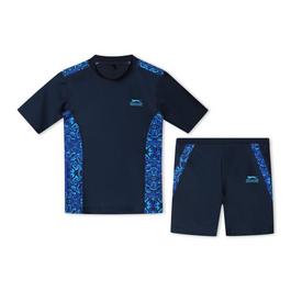 Slazenger 2pc SS Swimsuit Jn42