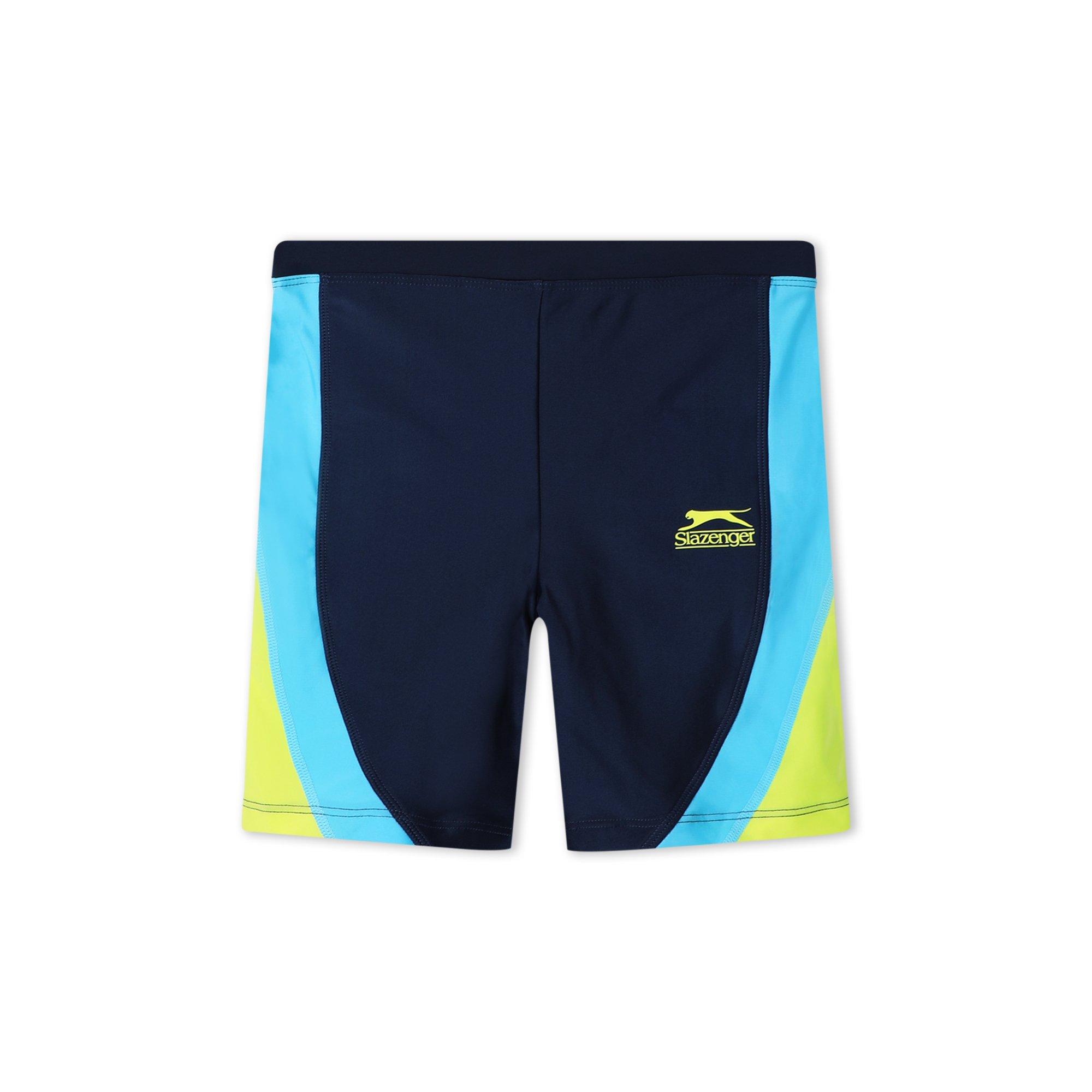 Navy/Blue/Lime - Slazenger - 2-Piece Swimwear Juniors - 3