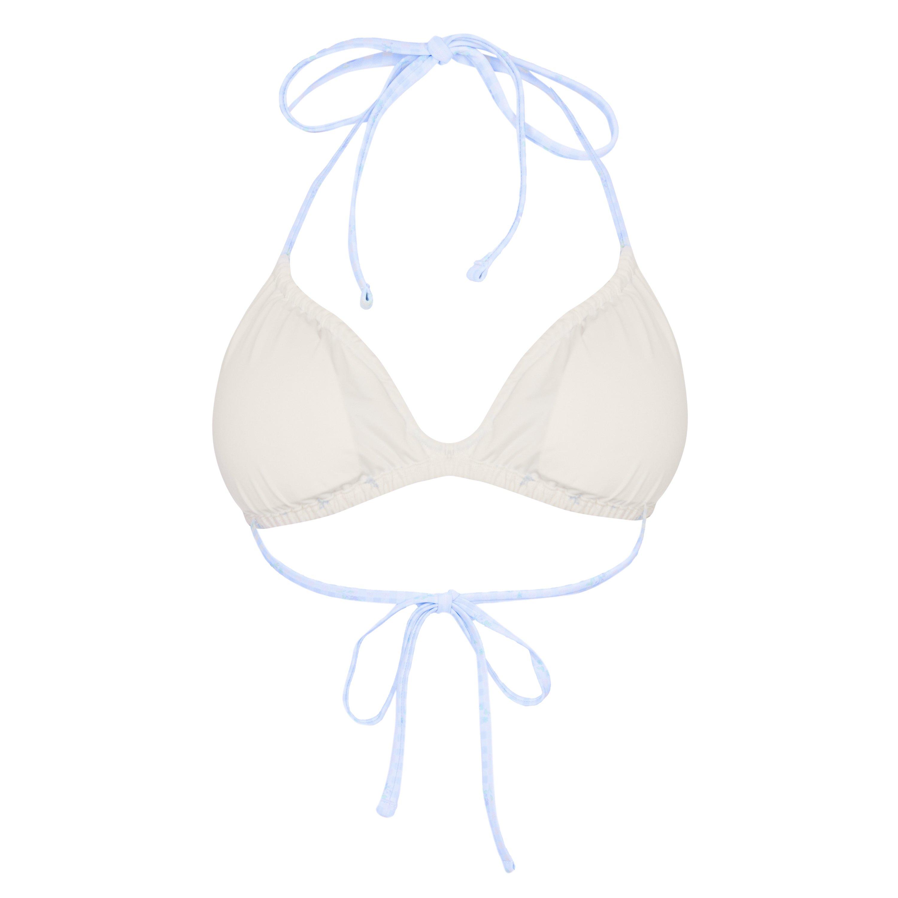 Blue Ditsy - Jack Wills - Women's Kickback Bikini Top - 2