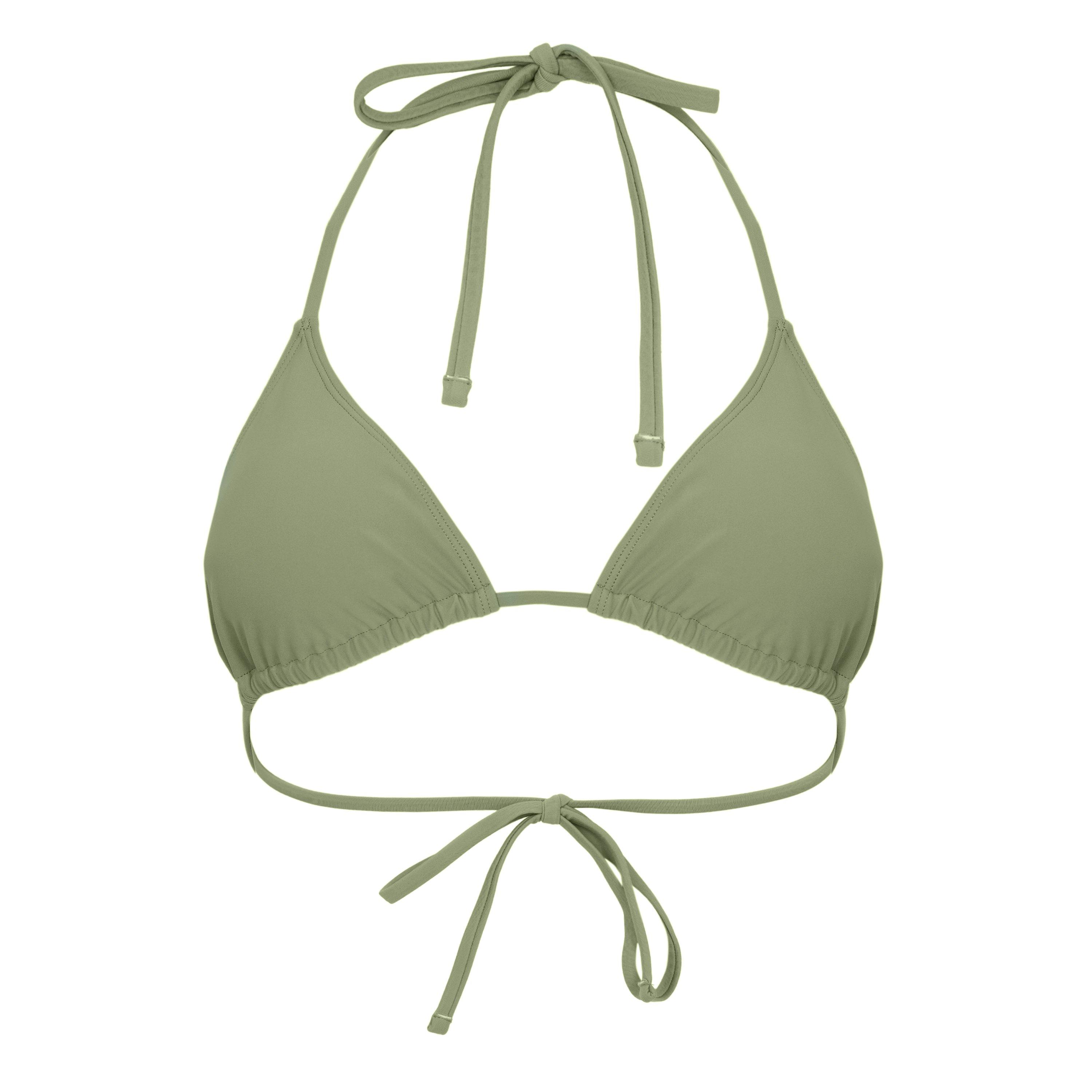 Jack Wills Women's Kickback Bikini Top - Kharki - 6 (2XS)