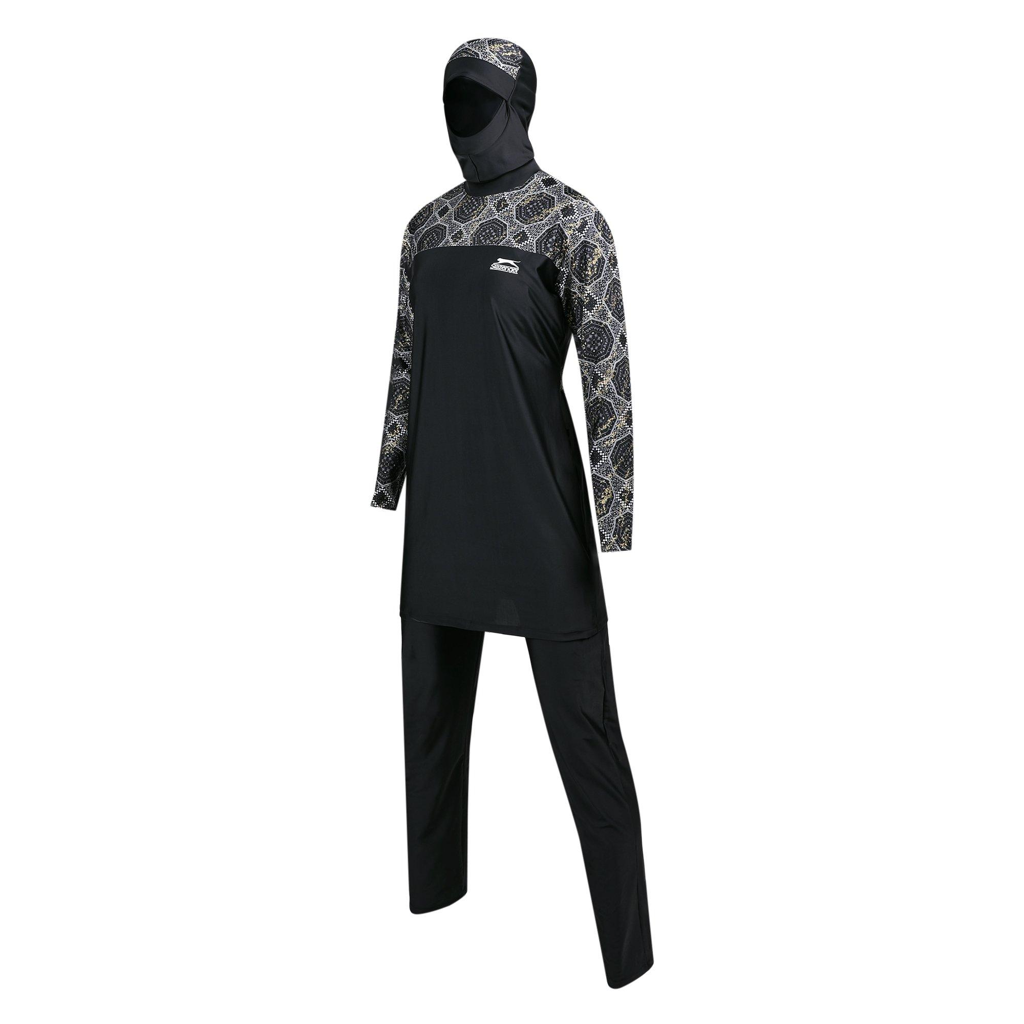 Black - Slazenger - 3 Piece Burkini Set Womens