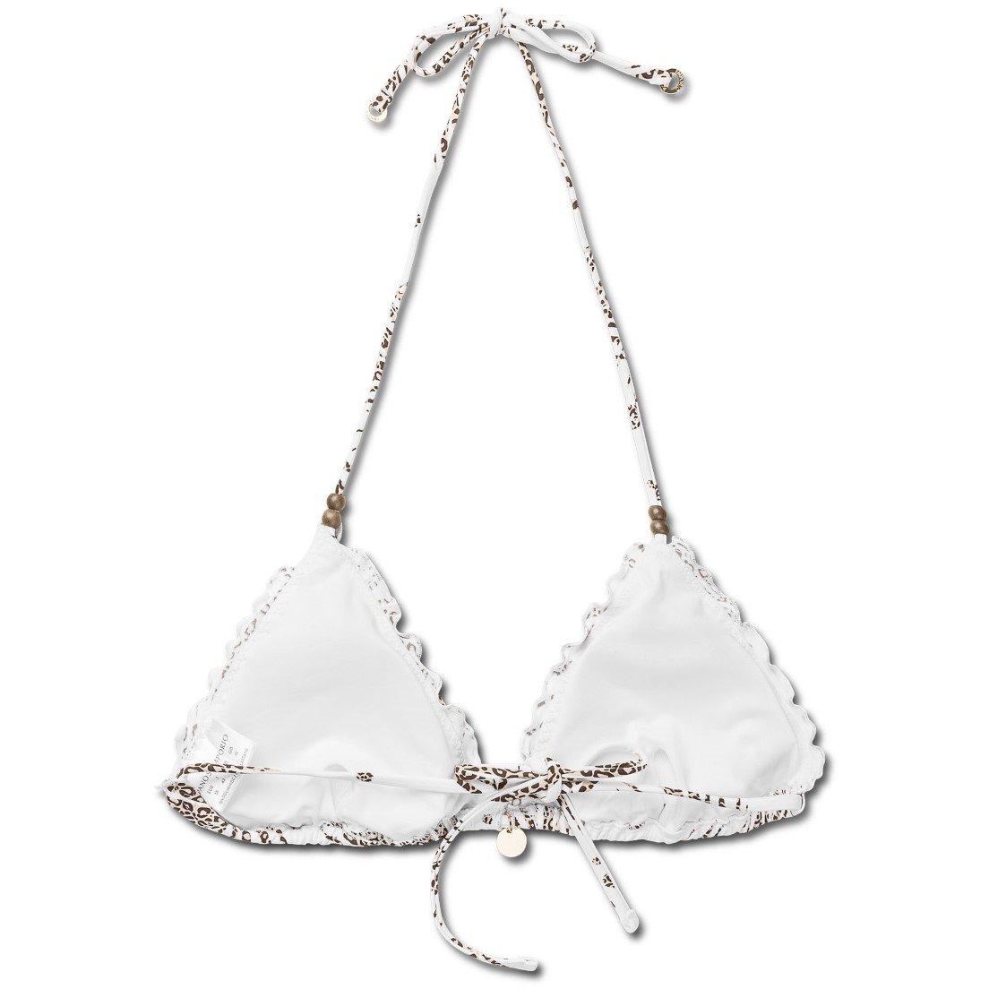 White - Panos Emporio - Women's Triangle Bikinis - 2