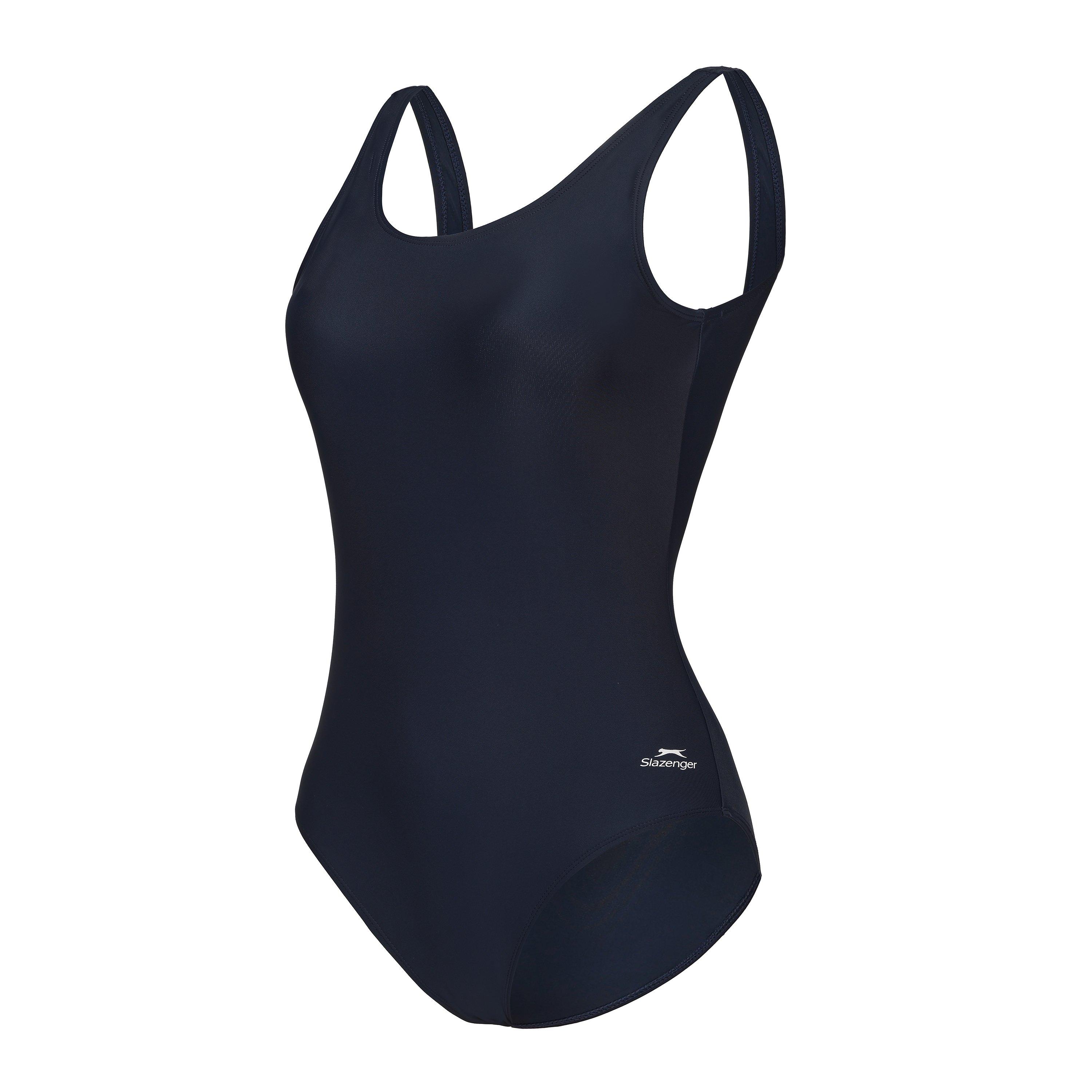 Slazenger LYCRA XTRA LIFE Basic Swimsuit Ladies One Piece Swimsuits Sports Direct MY