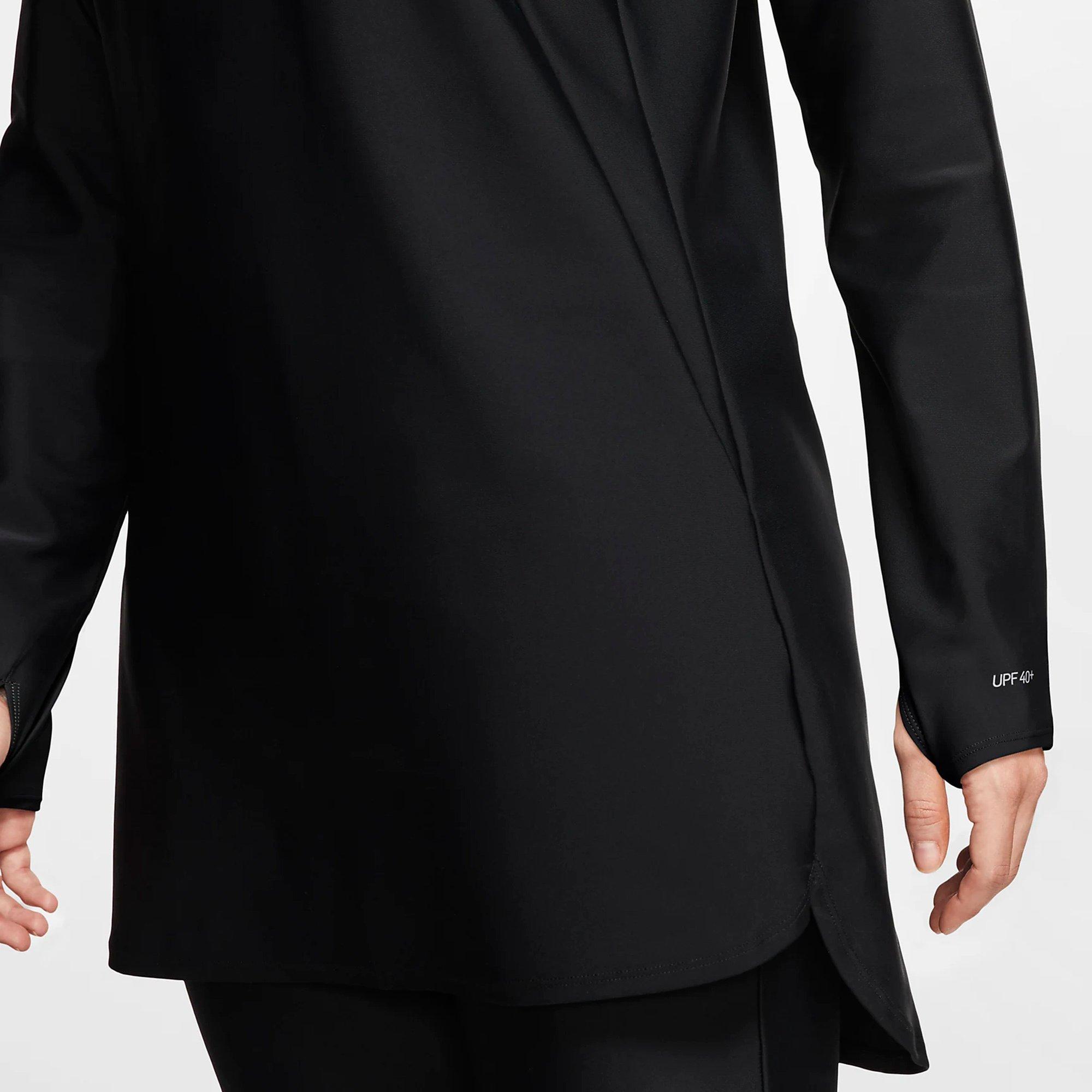 Black - Nike - Swim Womens Tunic Top - 4