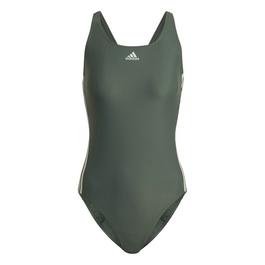 adidas SH3.RO Classic 3 Stripes Swimsuit Womens