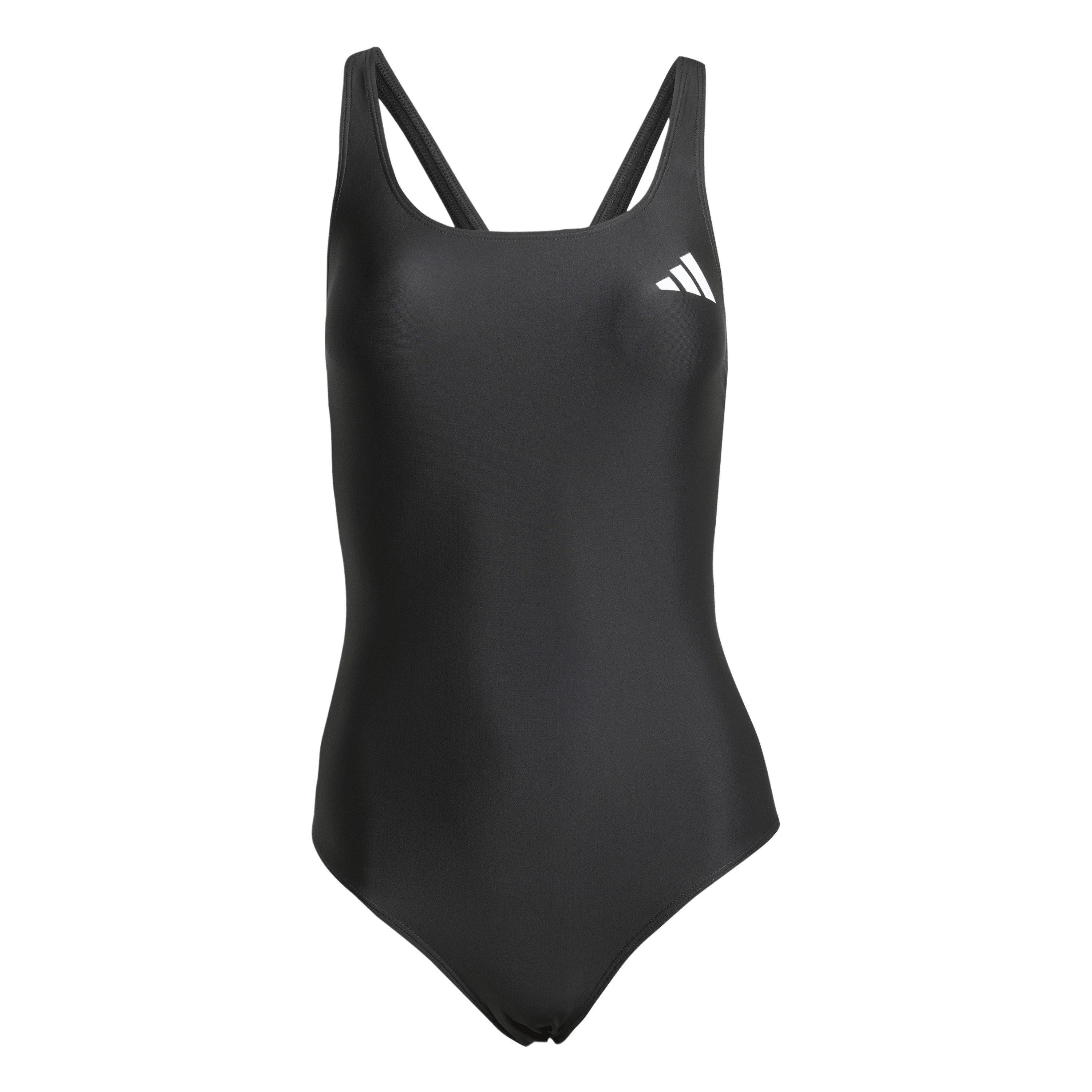 Black/Uti Blk - adidas - SH3.RO Solid Swimsuit Womens - 1