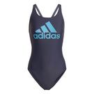 Shadow Navy/Ru - adidas - SH3.BOS Swimsuit Ladies - 1