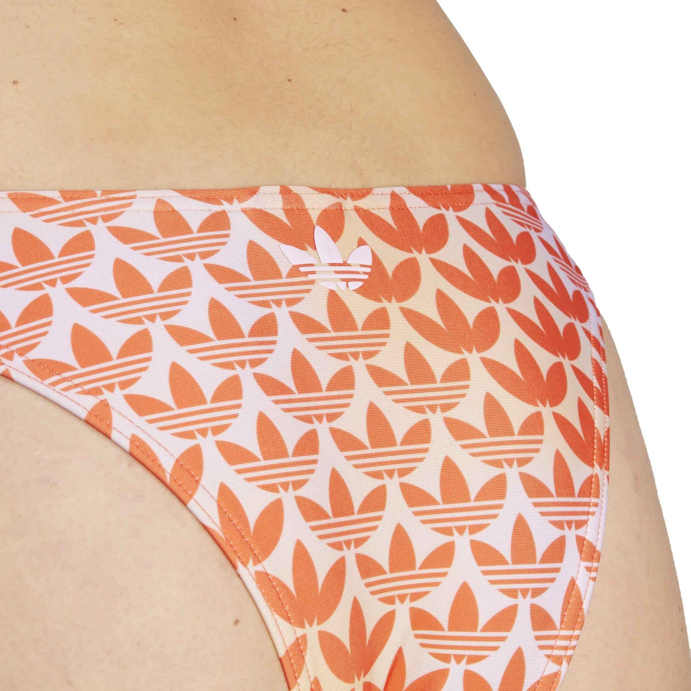 Orchidee/Oranje - adidas - Monogram Bikini Bottoms - 5