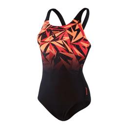 Speedo HB Place Muscle Back Swimsuit Ladies