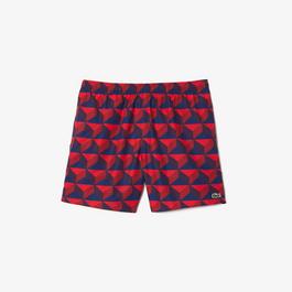 Lacoste Printed Swim Shorts