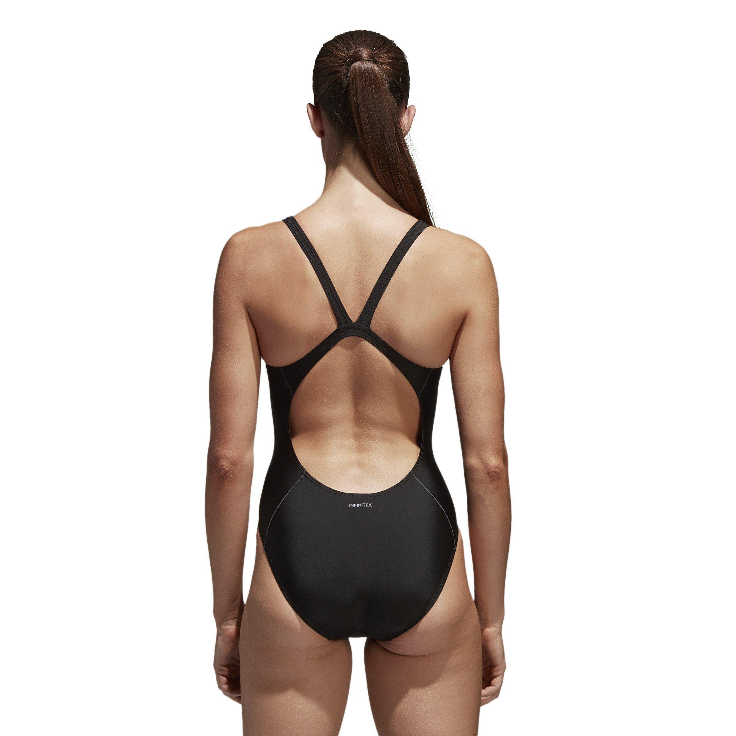Zwart - adidas - Essentials 1 Piece Swimsuit - 5