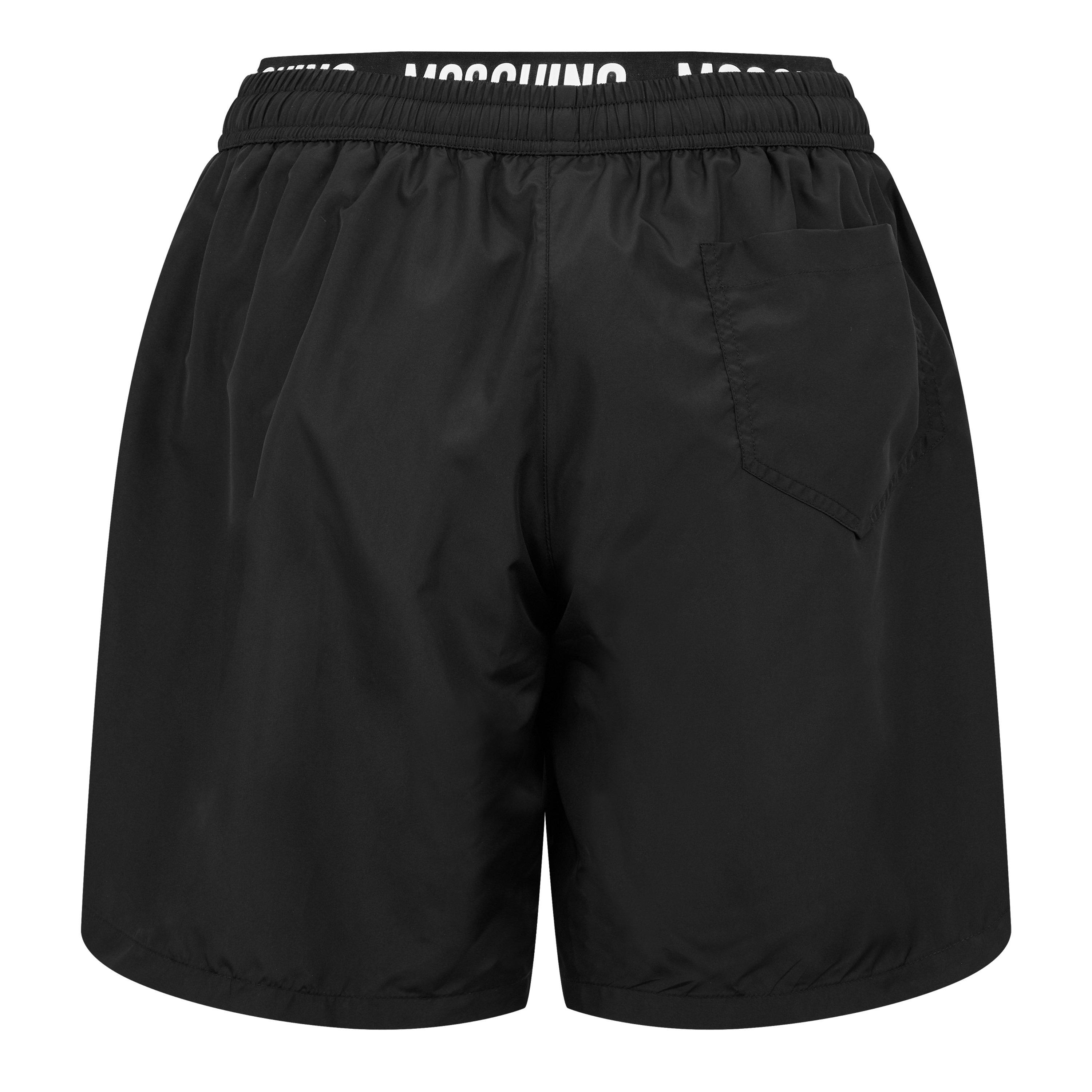 Black - Moschino - Women's Plunge Swimsuit - 6