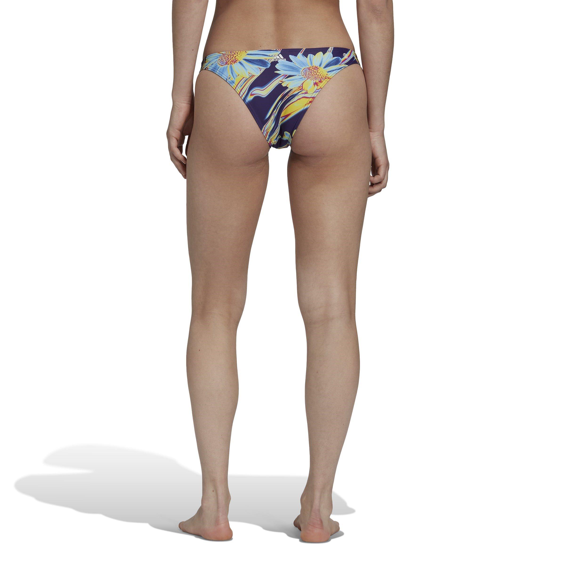Dpurpl/Bliblu - adidas Originals - Positivisea Graphic Hero Bikini Bottom - 3