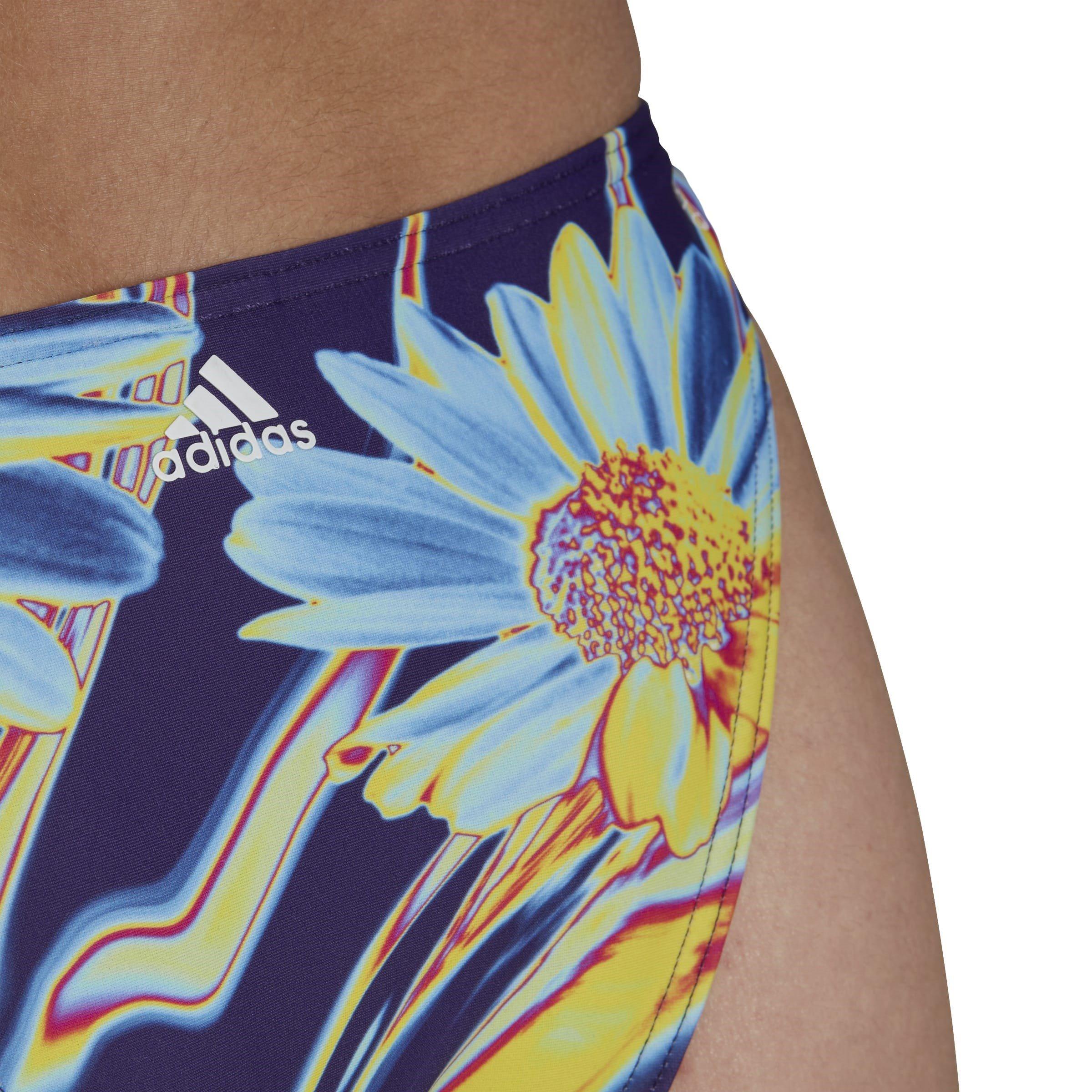 Dpurpl/Bliblu - adidas Originals - Positivisea Graphic Hero Bikini Bottom - 5