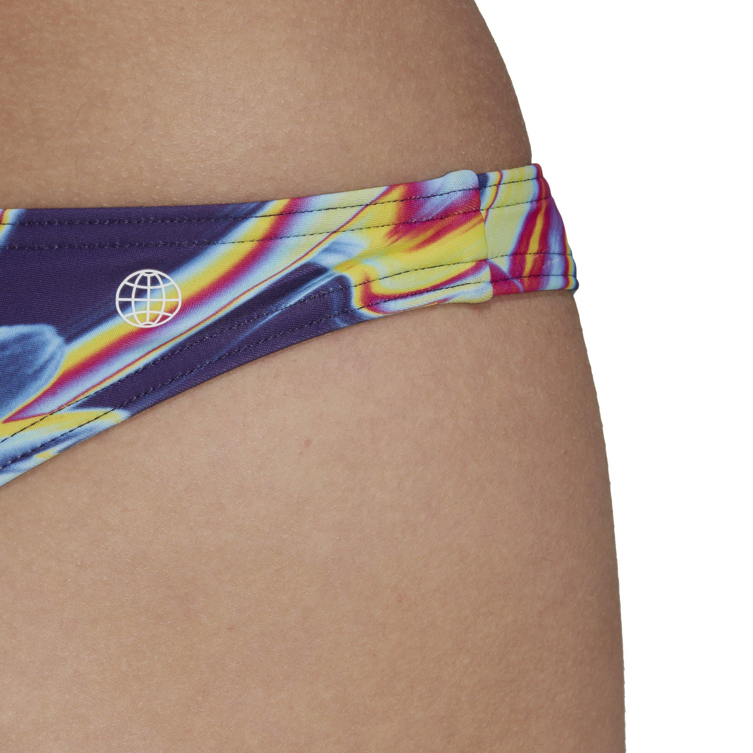 Dpurpl/Bliblu - adidas Originals - Positivisea Graphic Hero Bikini Bottom - 6
