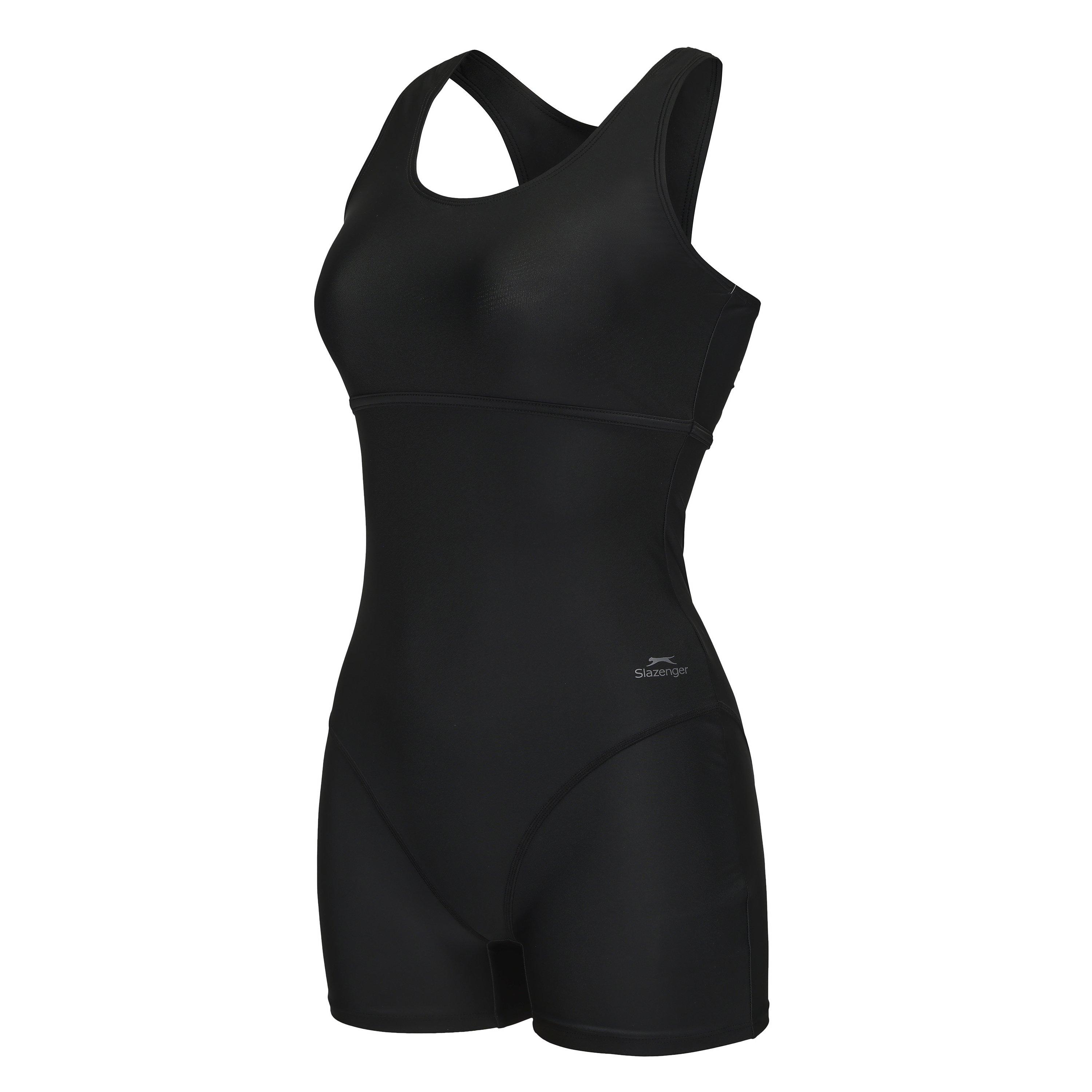 Schwarz - Slazenger - LYCRA® XTRA LIFE™ Boyleg Swimsuit Ladies - 2