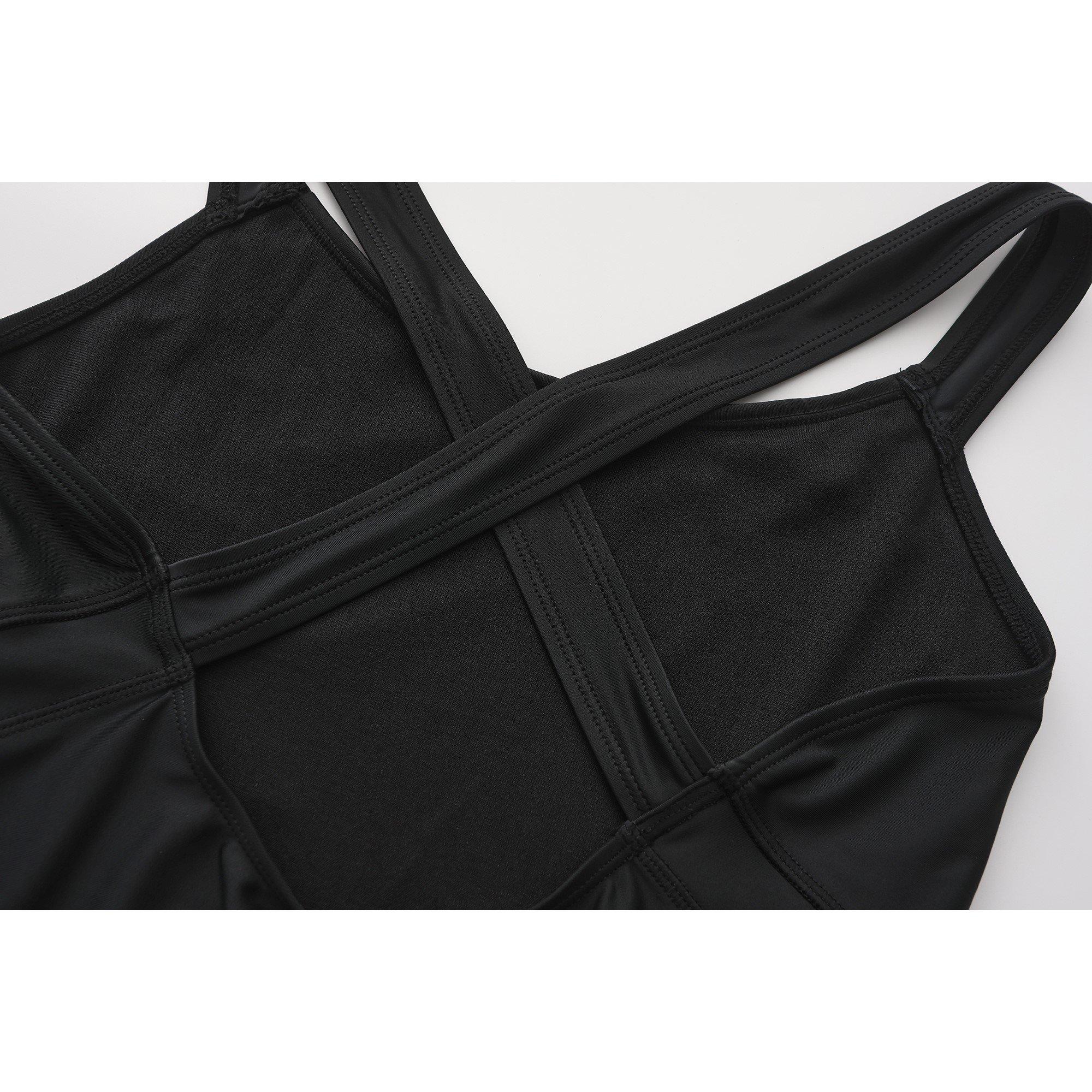 Schwarz - Slazenger - LYCRA® XTRA LIFE ™ X Back Swimsuit Ladies - 6