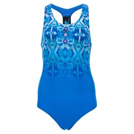 Slazenger Sport Back Swimsuit Womens