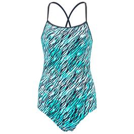 Slazenger Tie Back Swimsuit Womens