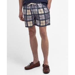 Barbour Tartan Swim Shorts