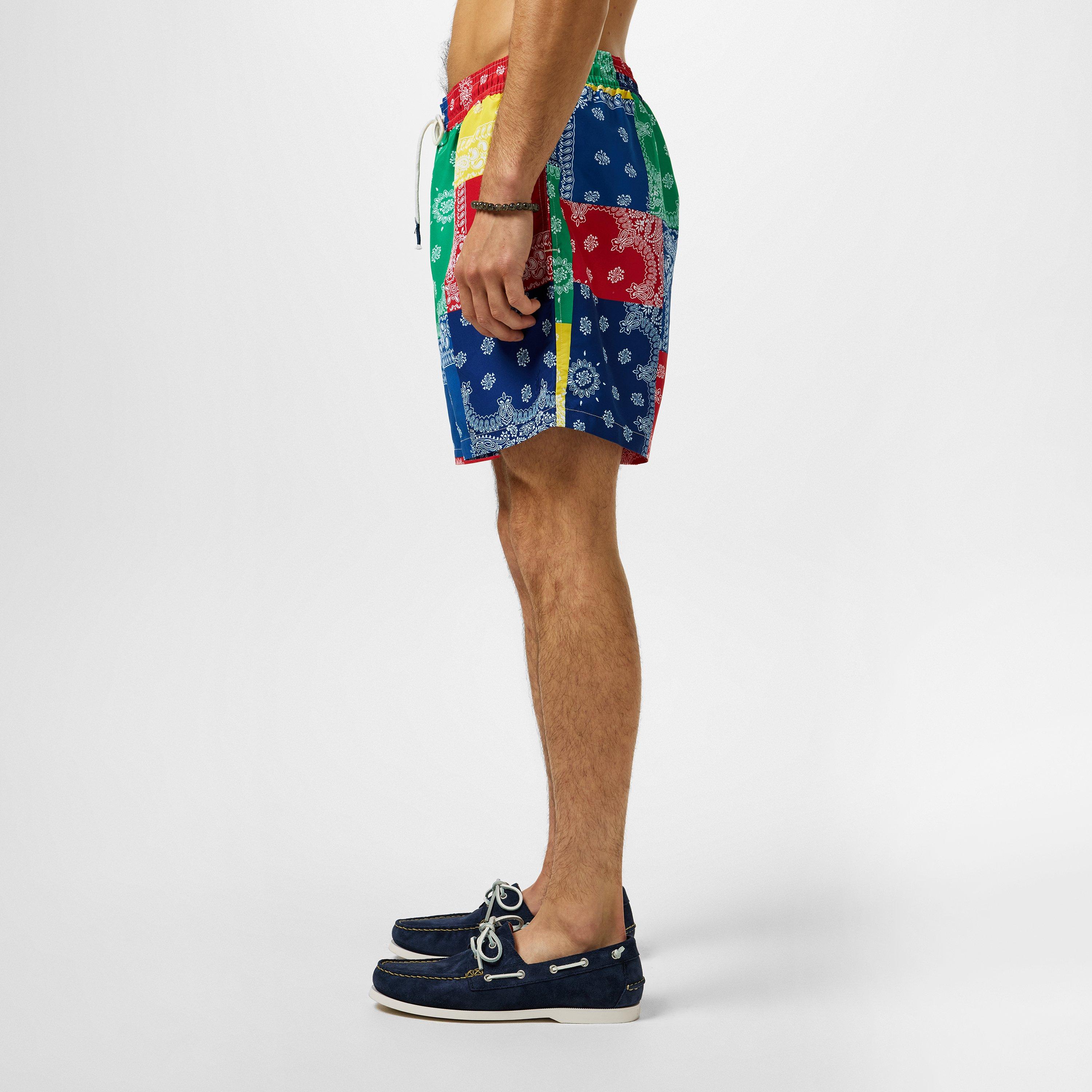 Patchwork - Polo Ralph Lauren - Bandana Swim Shorts - 4